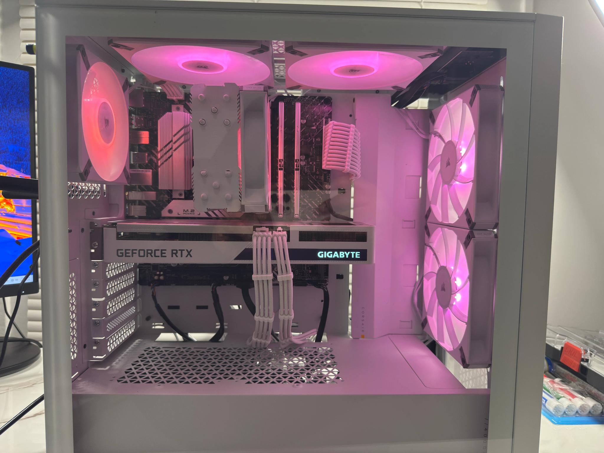 ❄️WHITE GAMING PC❄️| i5 13600KF | RTX 3060ti | 32gb Ram