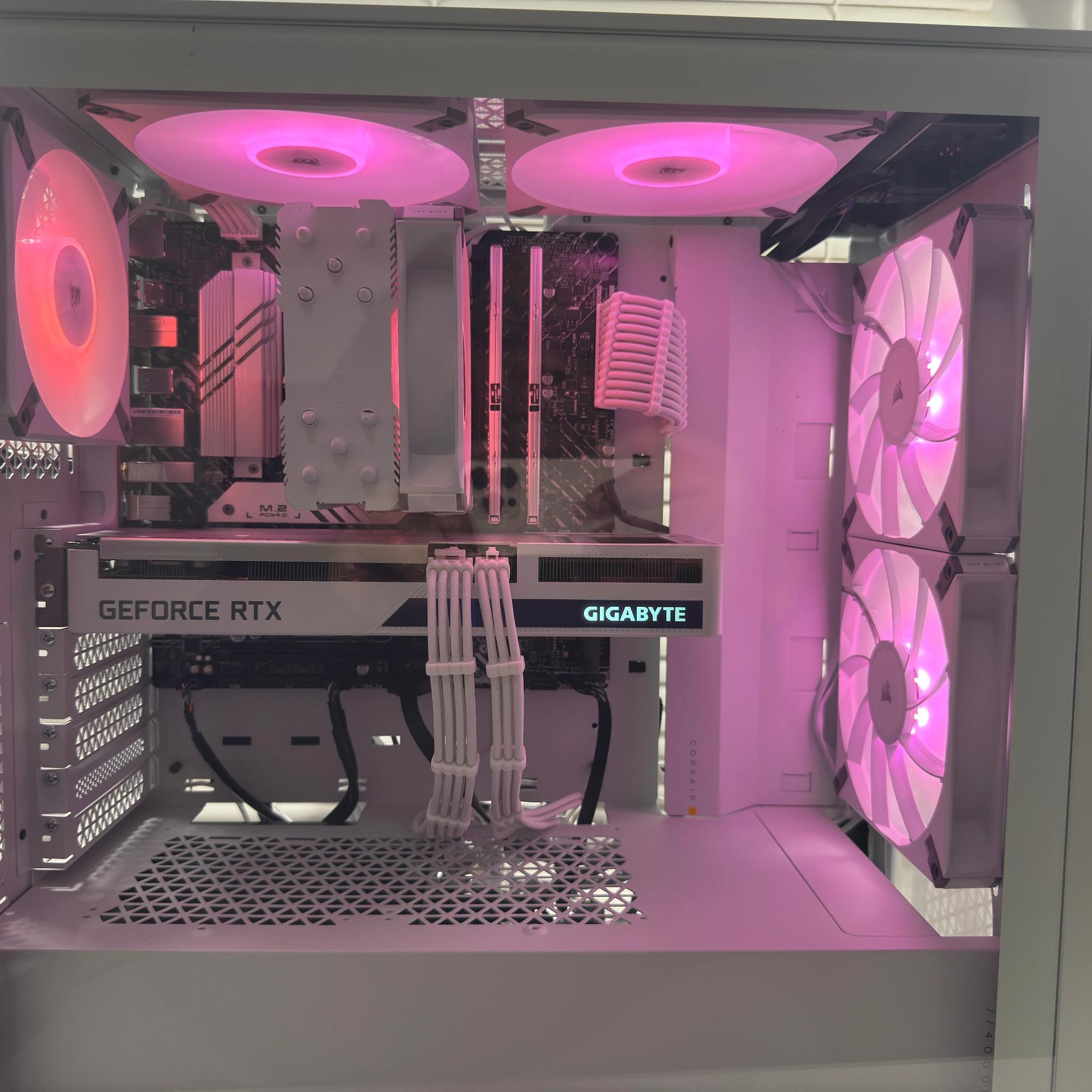 ❄️WHITE GAMING PC❄️| i5 13600KF | RTX 3060ti | 32gb Ram