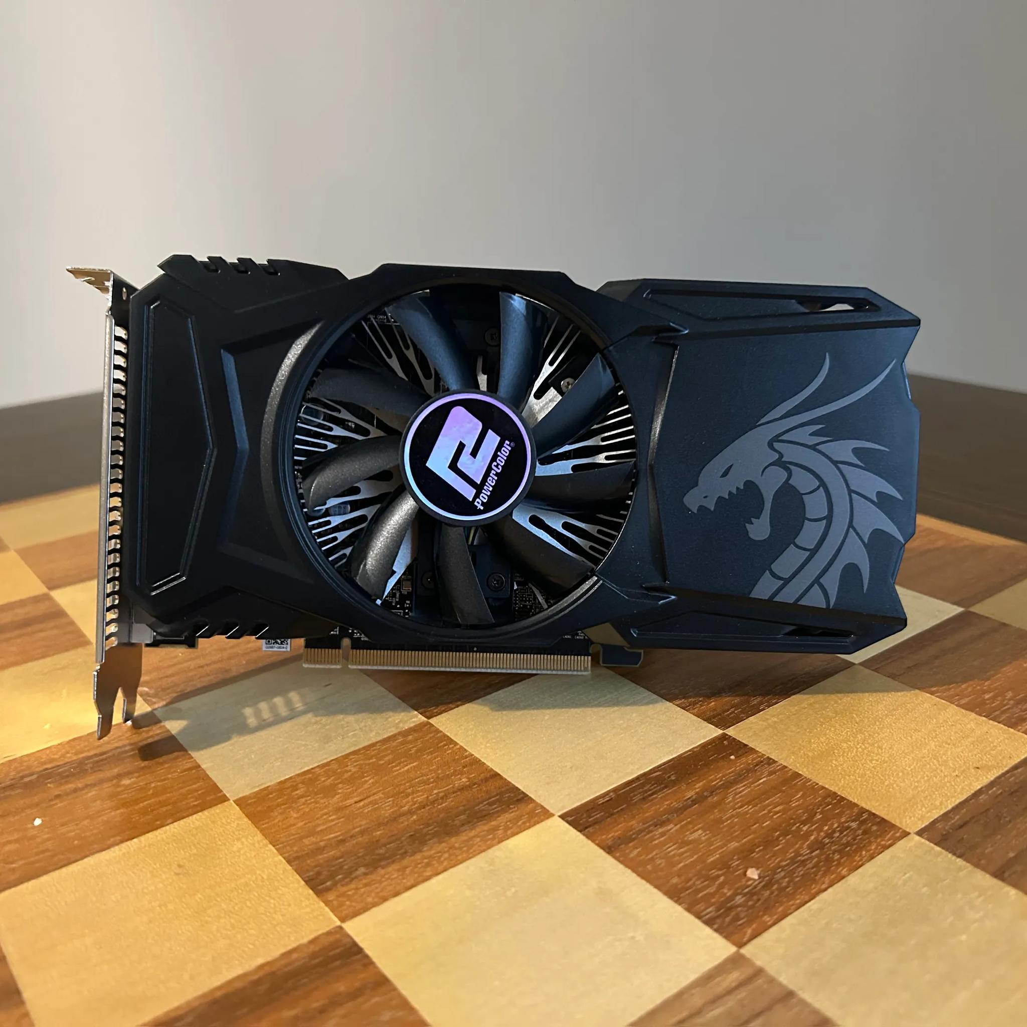 Powercolor Red Dragon RX560 Single Fan GPU