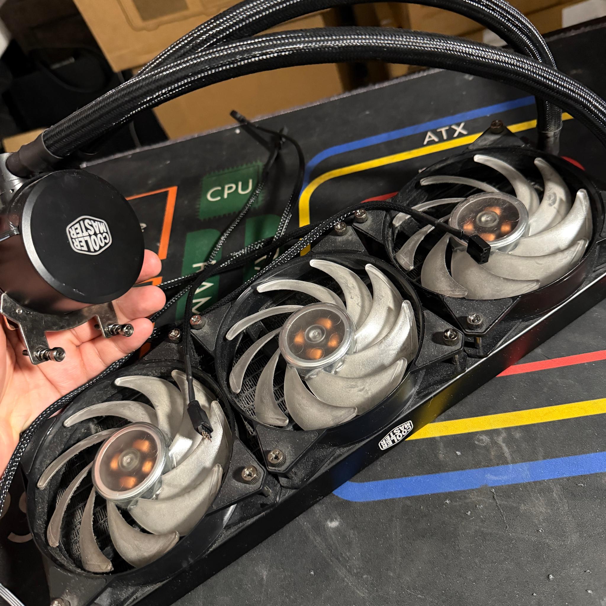 Cooler master cooler for threadripper cpus