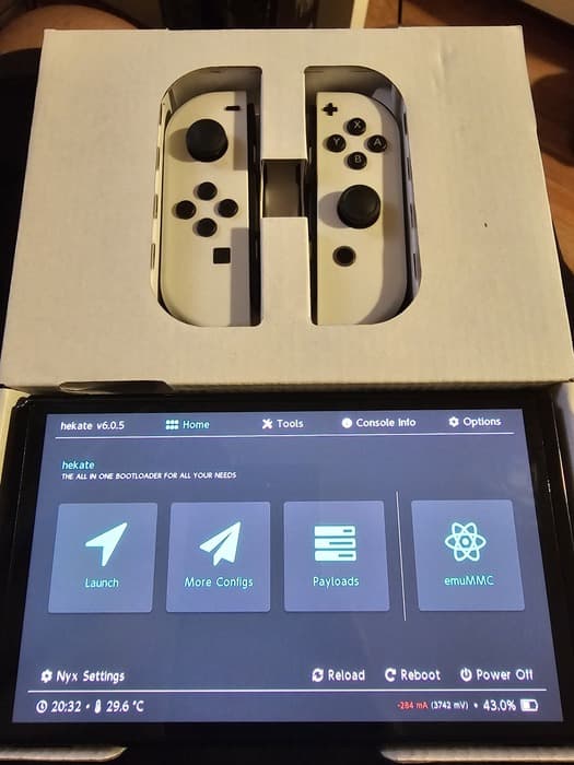Modded Nintendo Switch – OLED Model