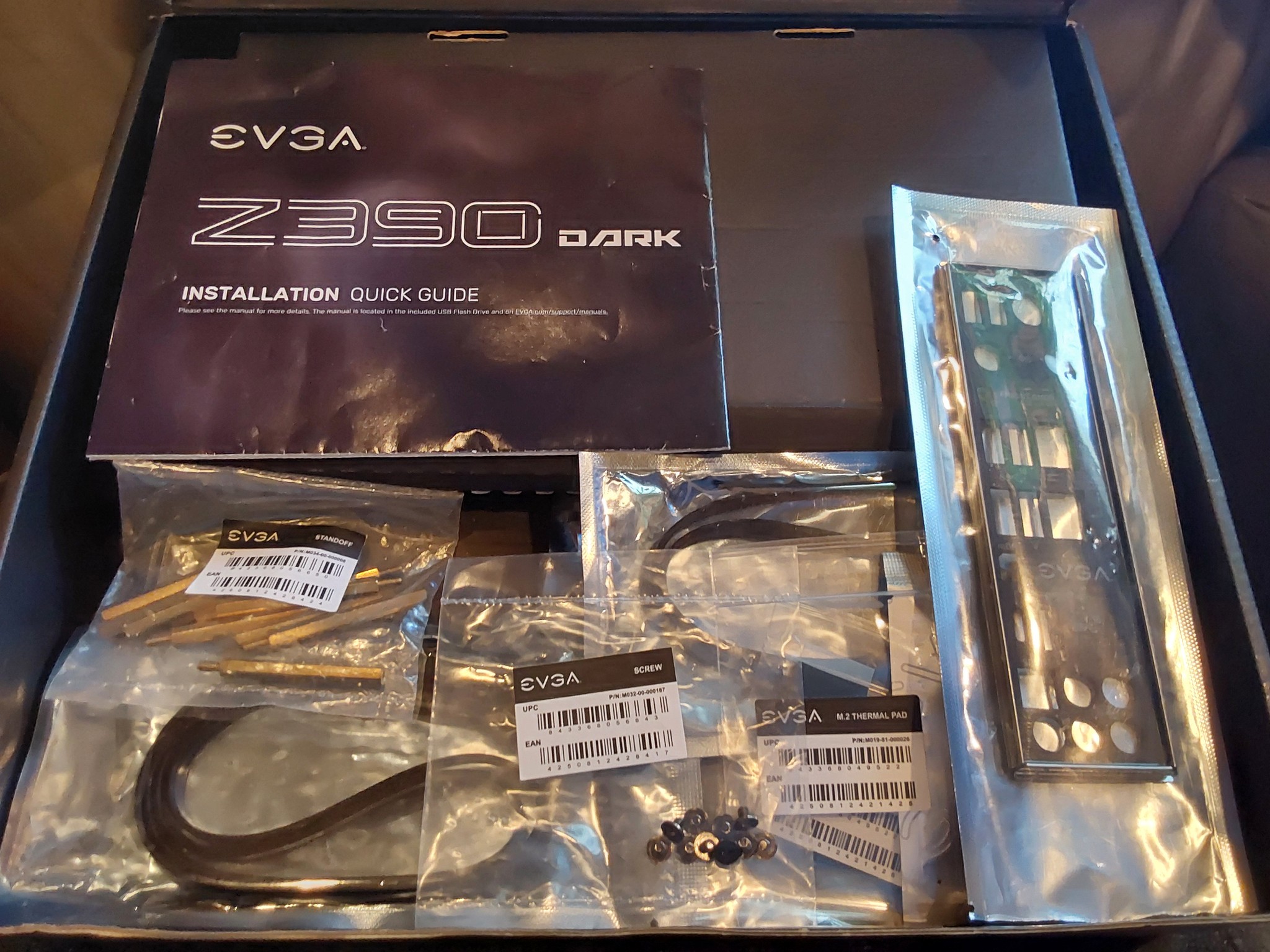 EVGA Z390 DARK LGA1151 Intel DDR4 ATX Motherboard (Open Box)