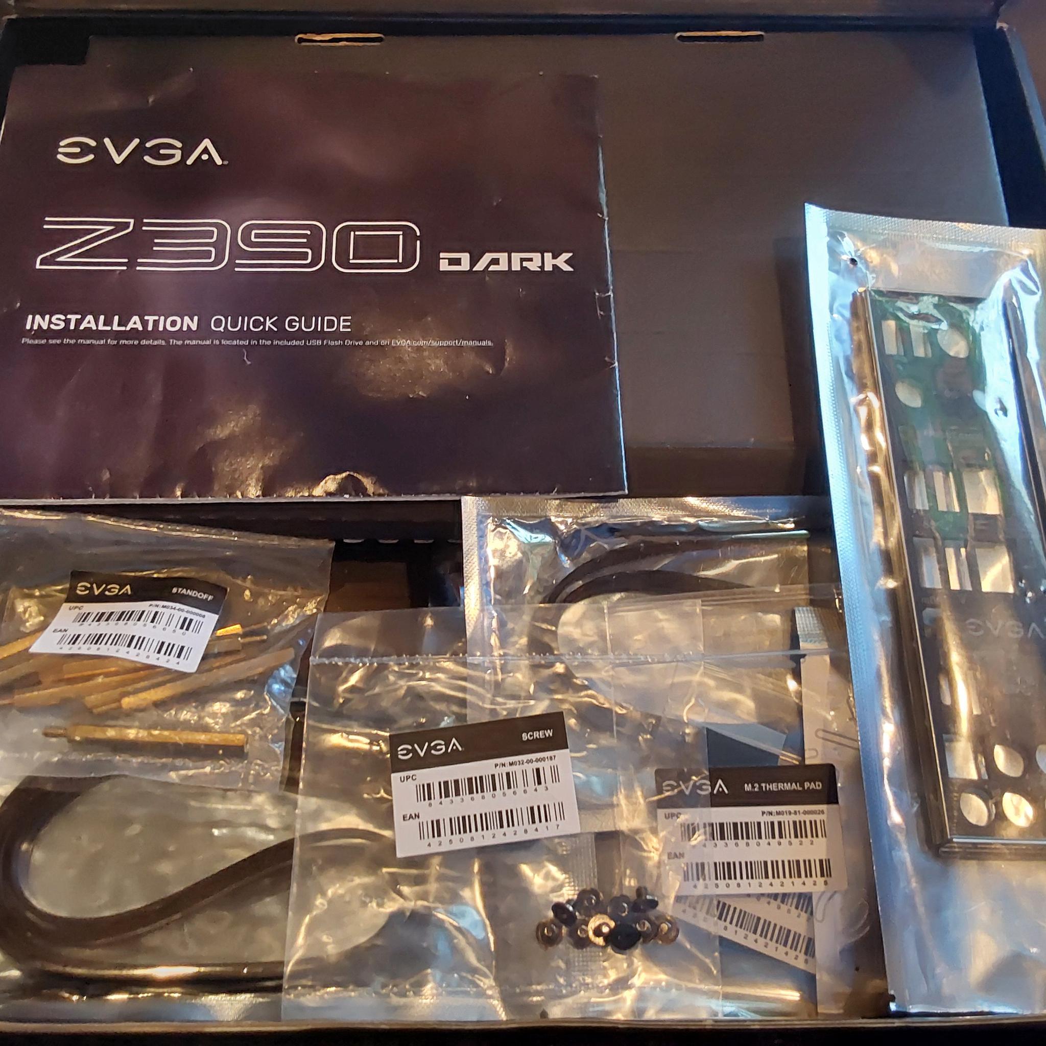 EVGA Z390 DARK LGA1151 Intel DDR4 ATX Motherboard (Open Box)