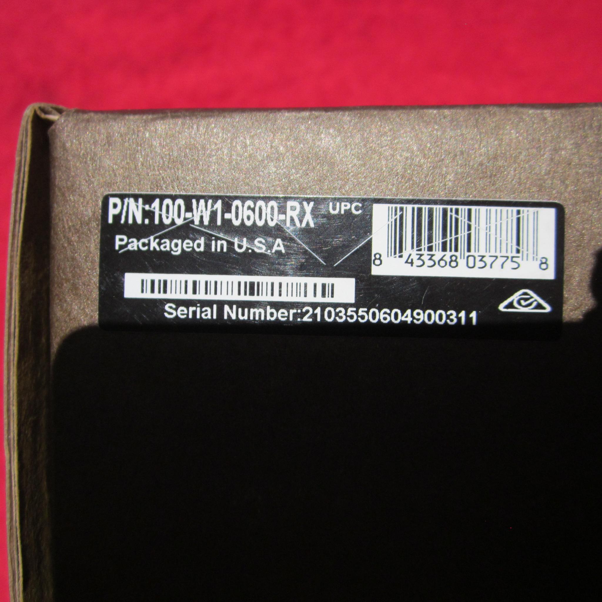 EVGA 600 W1, 80+ WHITE 600W, Power Supply 100-W1-0600-RX