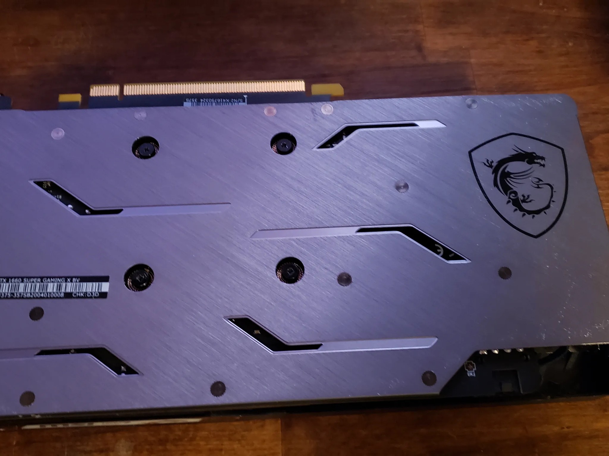 MSI GTX 1660 Super Gaming X BV