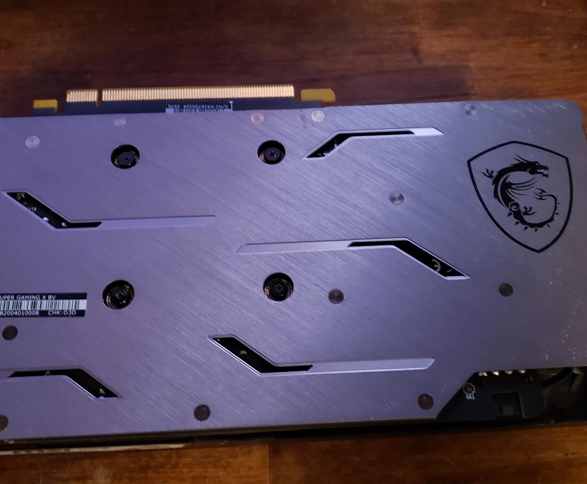 MSI GTX 1660 Super Gaming X BV