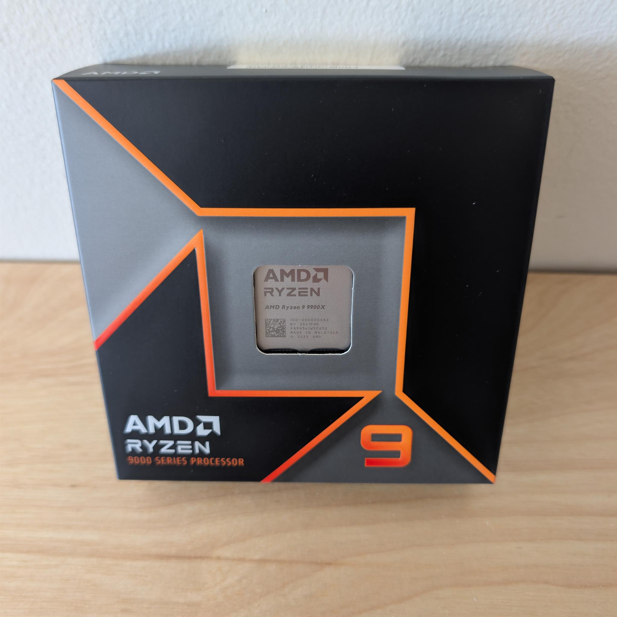 Brand New AMD Ryzen 9 9900X 12-Core 24-Thread AM5 Processor | Factory Sealed
