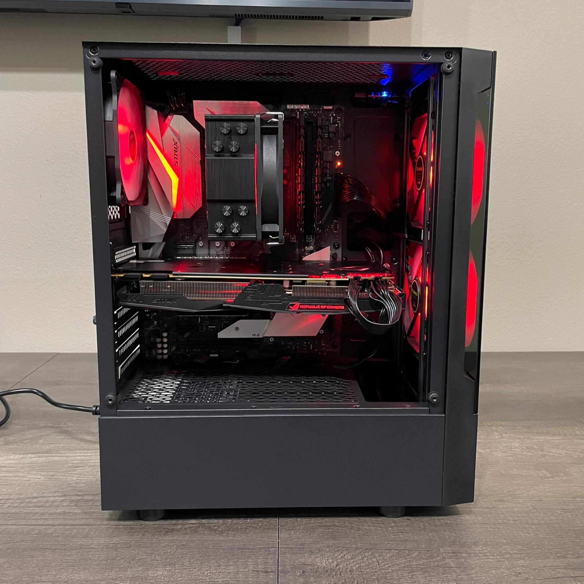 Custom Budget Gaming PC / Intel i7 8700K / GTX 1080 / 16GB / 1TB / Windows 11 Pro