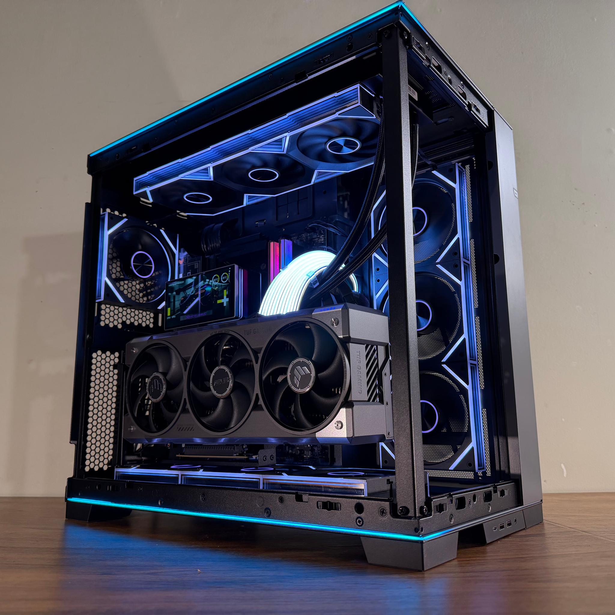 👑  9950X3D | RTX 5080 | 32GB DDR5| 2TB NVME SSD| 1000w PSU | APEX MIRRORSTORM SHOWCASE 👑