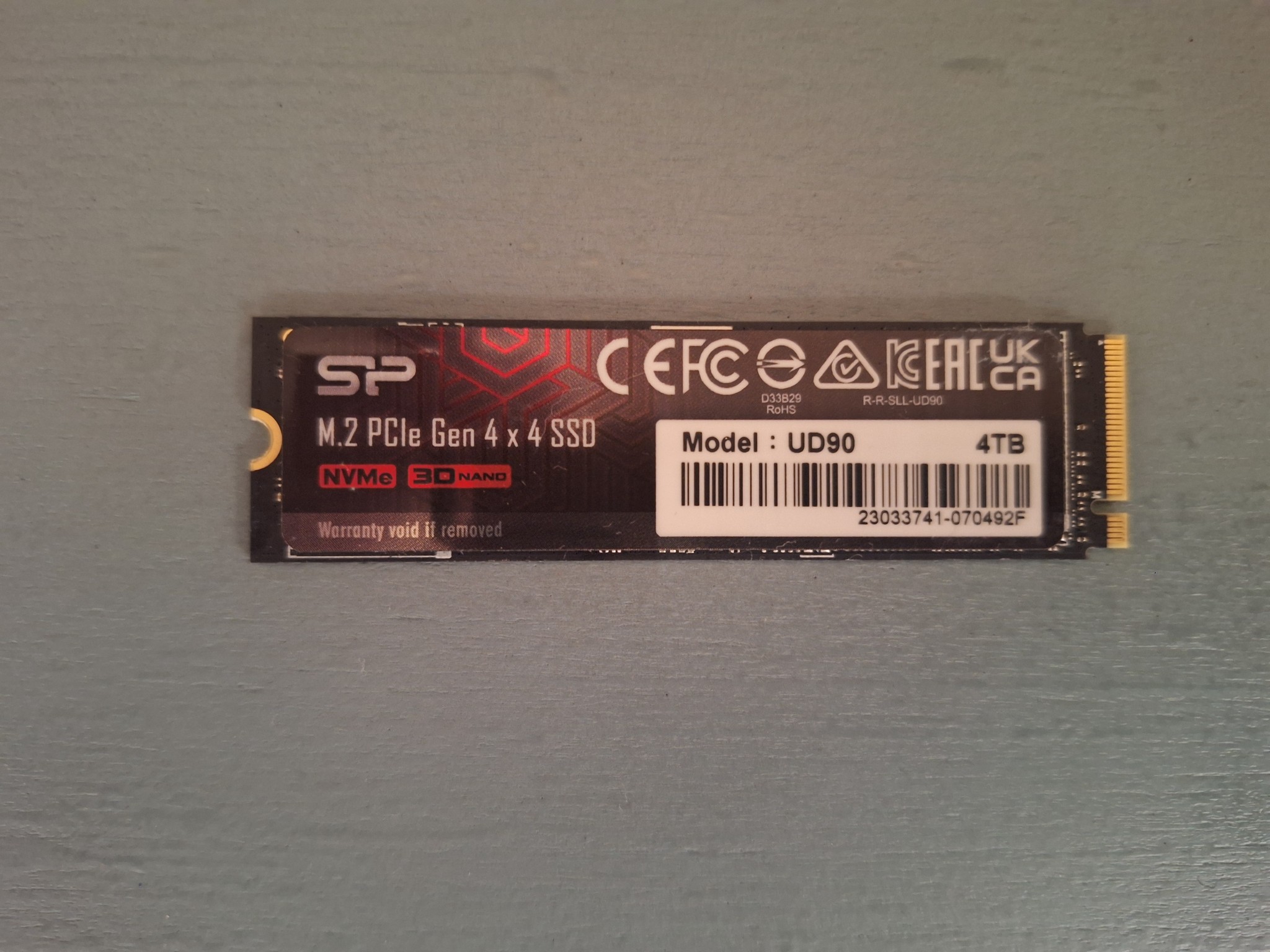 Silicon Power (SP) UD90 4TB M.2 NVMe
