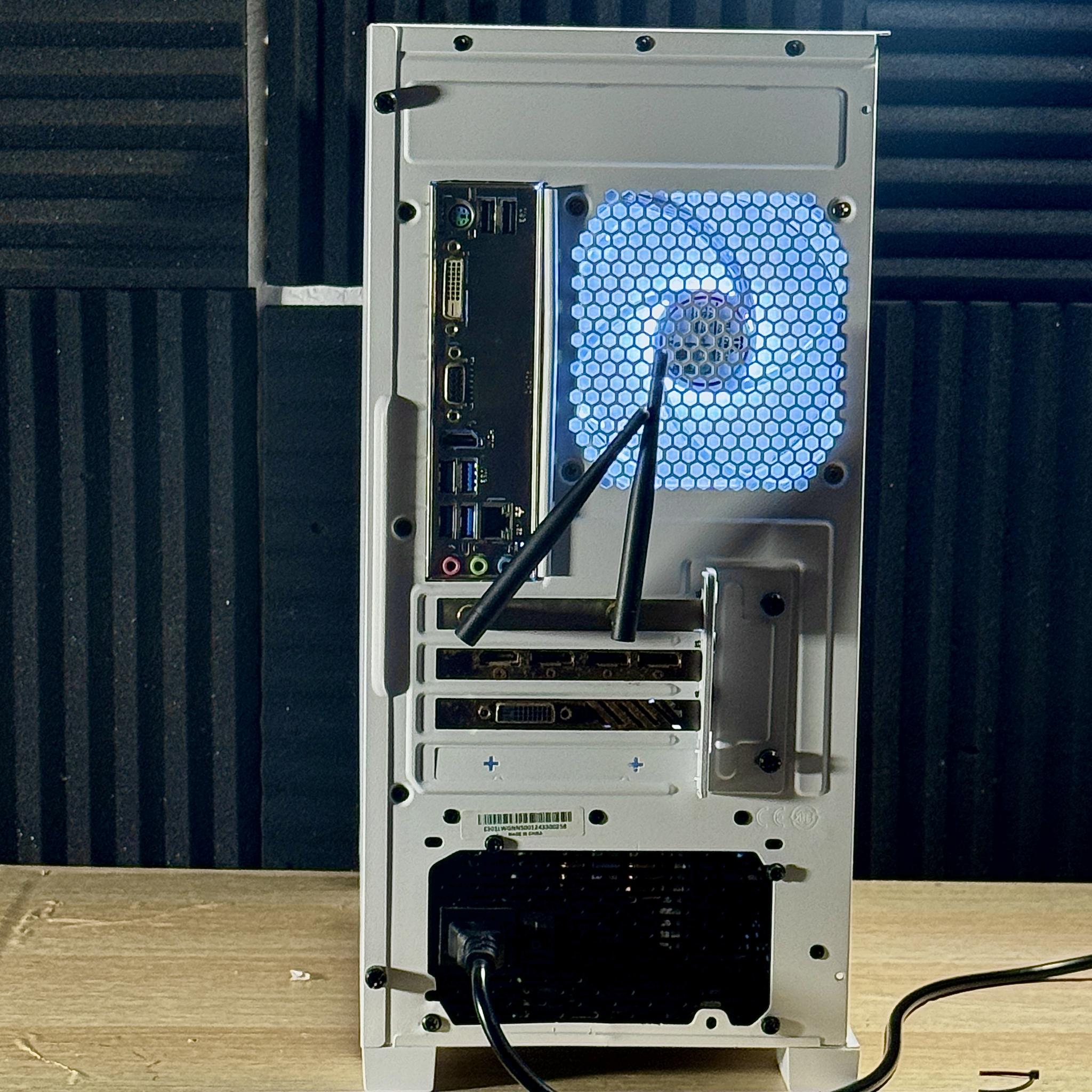 🔥⚪️ Starter Gaming PC | GTX 1060 6GB | Ryzen 3 2300X | 16GB DDR4 | 500GB SATA SSD | WIFI + BT