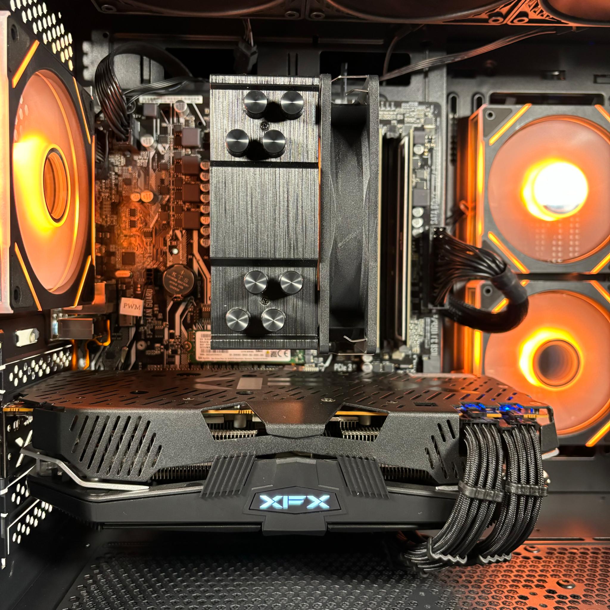 ⚫️🟠 | Ryzen 5 3600 + RX 5700XT 8GB | 16GB | #0006