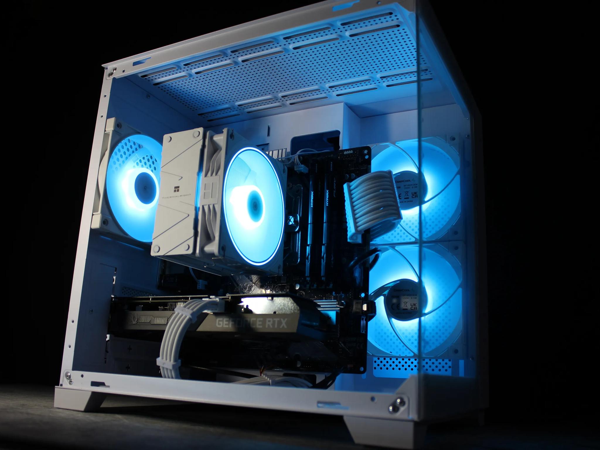 🤍 White Gaming PC [RTX 3060][Ryzen 5 5500][1TB SSD]