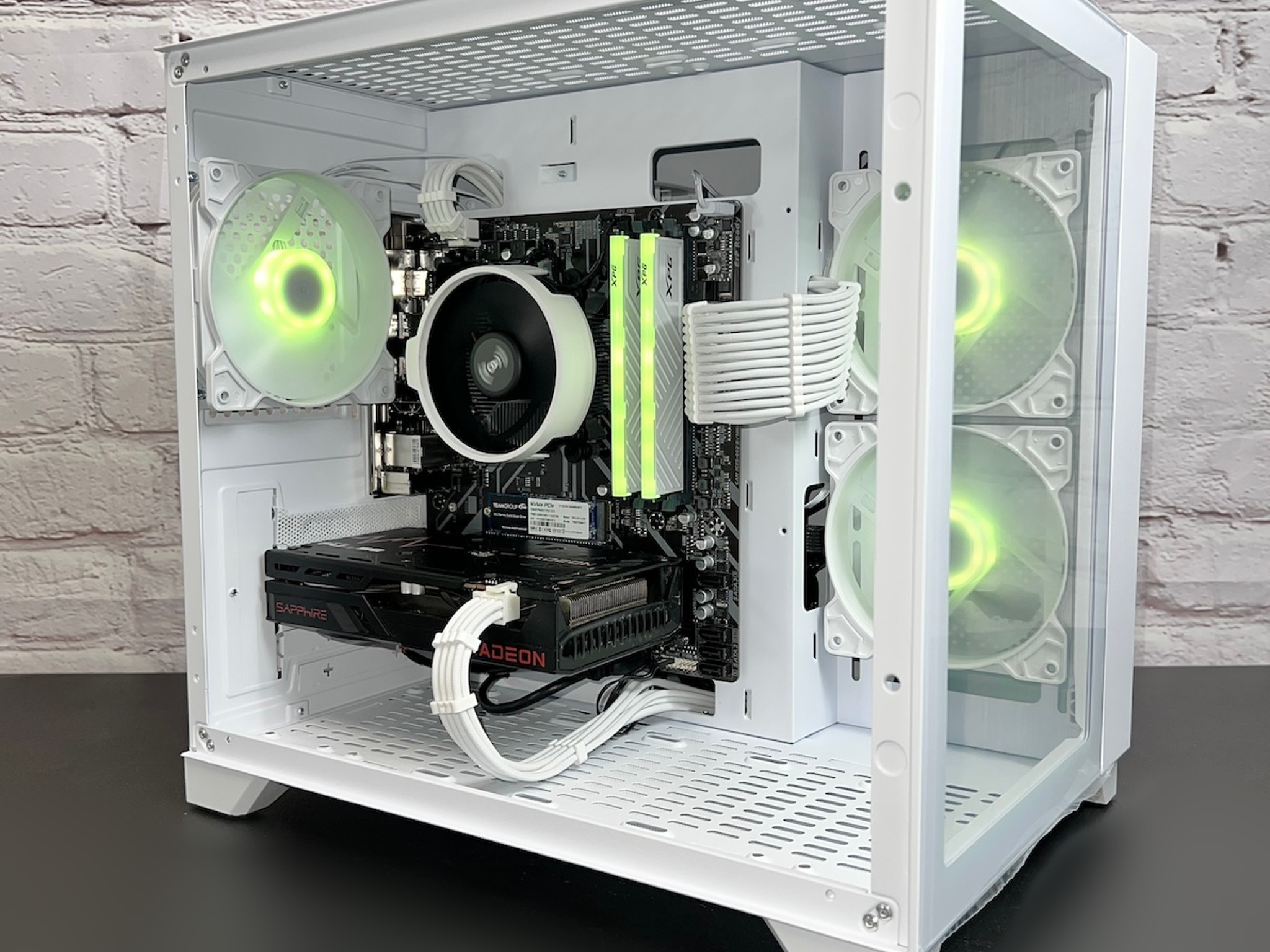 Ryzen 5 3600 RX 6600 16GB RAM 1TB M.2 Wifi 5 Bluetooth Window 10 Gaming PC