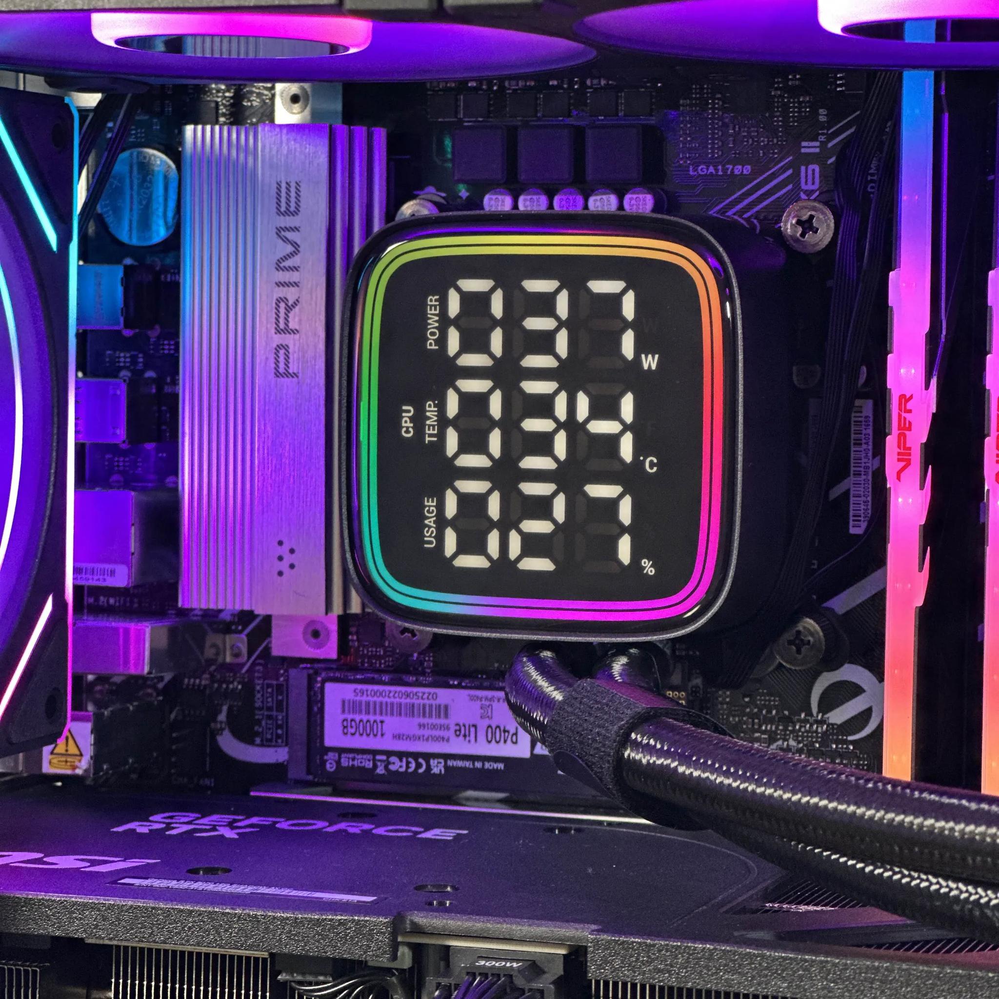 RTX 5070 12GB | Intel i5 14400F | 32GB DDR5 | 1TB SSD | Win11 | WIFI+BT | 1440P/4K Gaming PC