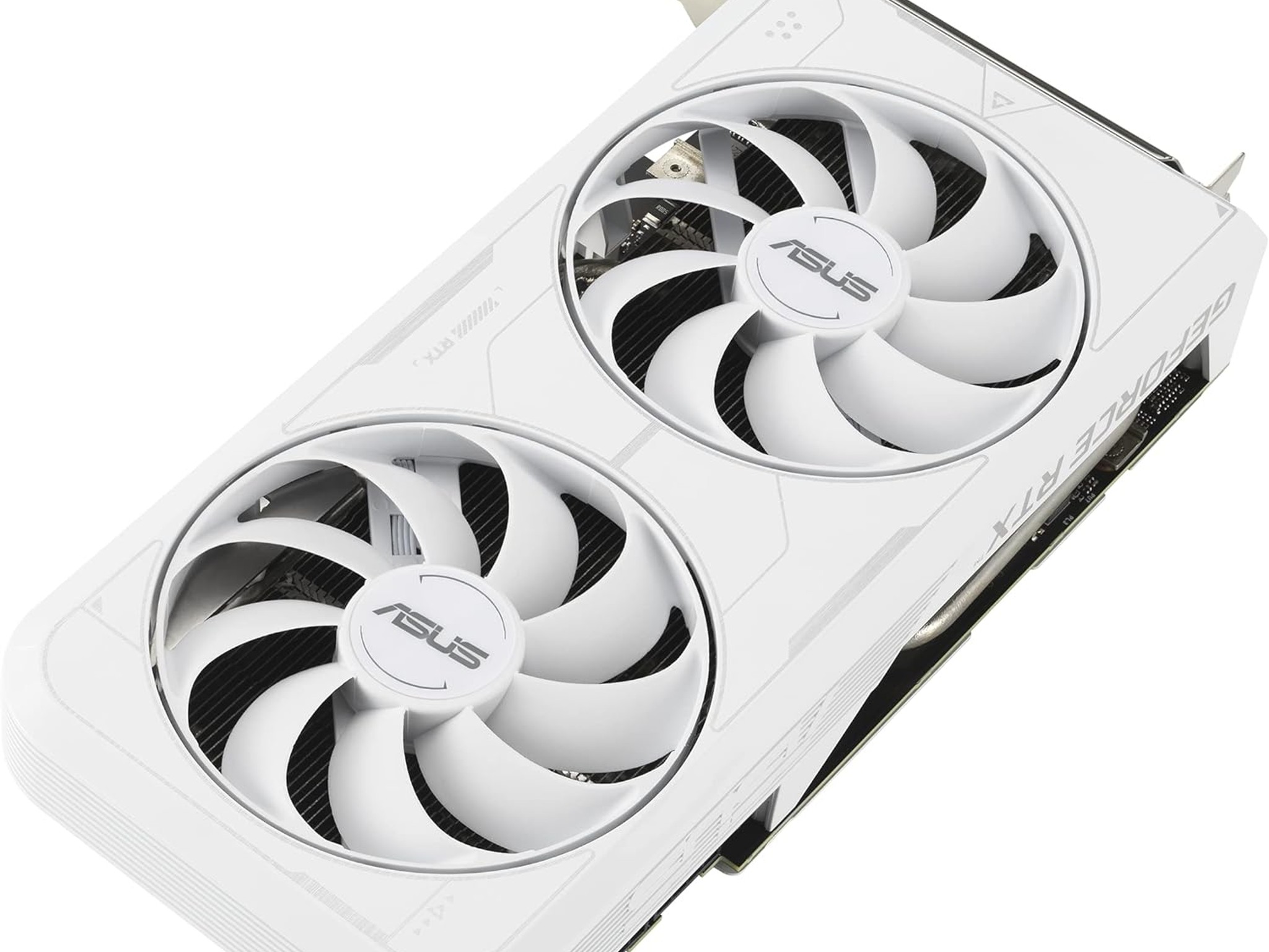 ASUS GeForce RTX 3060 Ti 8GB White OC GDDR6 Video Graphics Card GPU
