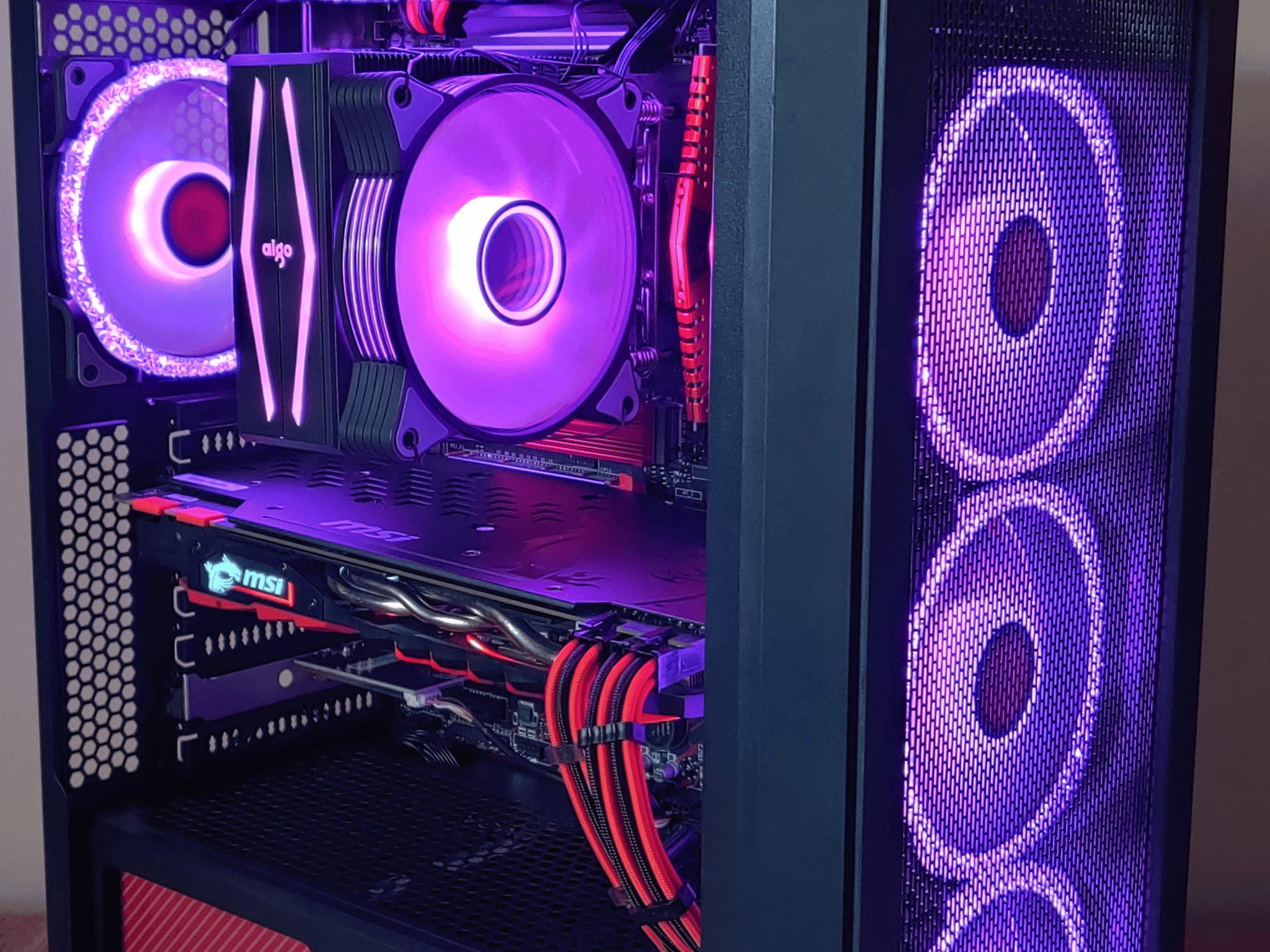 Big Red Gaming PC WIFI