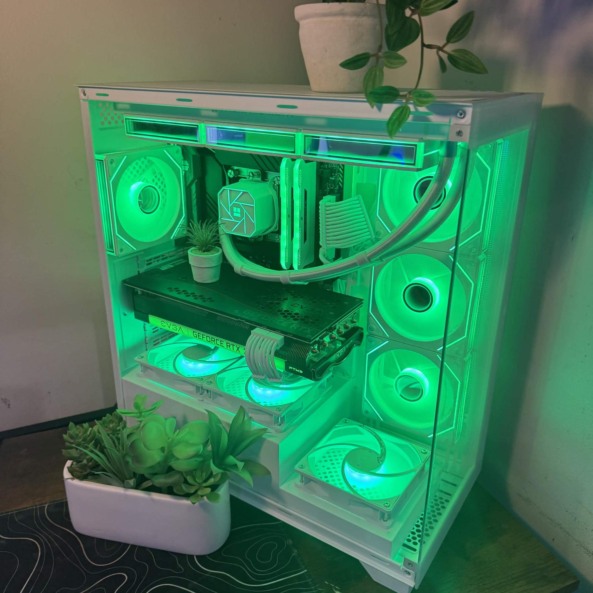 🤍 White/Black "Panda" High End PC 🖤 - Intel i9 | RTX 3070 Ti | 32GB DDR4 3600 | 1TB Samsung SSD