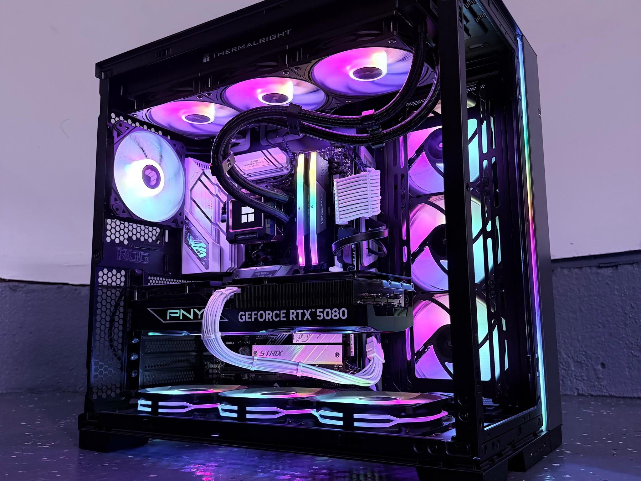 🌈"Prism Apex"🌈| 4k Gaming | RTX 5080 16GB | Ryzen 7 7800X3d | 32B DDR5 Ram | 2TB Storage