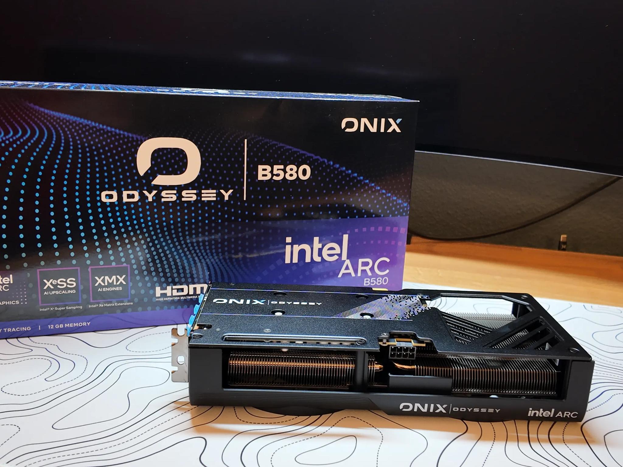 INTEL ONIX ODYSSEY Arc B580 12GB GDDR6 PCI Express 4.0x8 ATX Graphics Card  1080p/1440p
