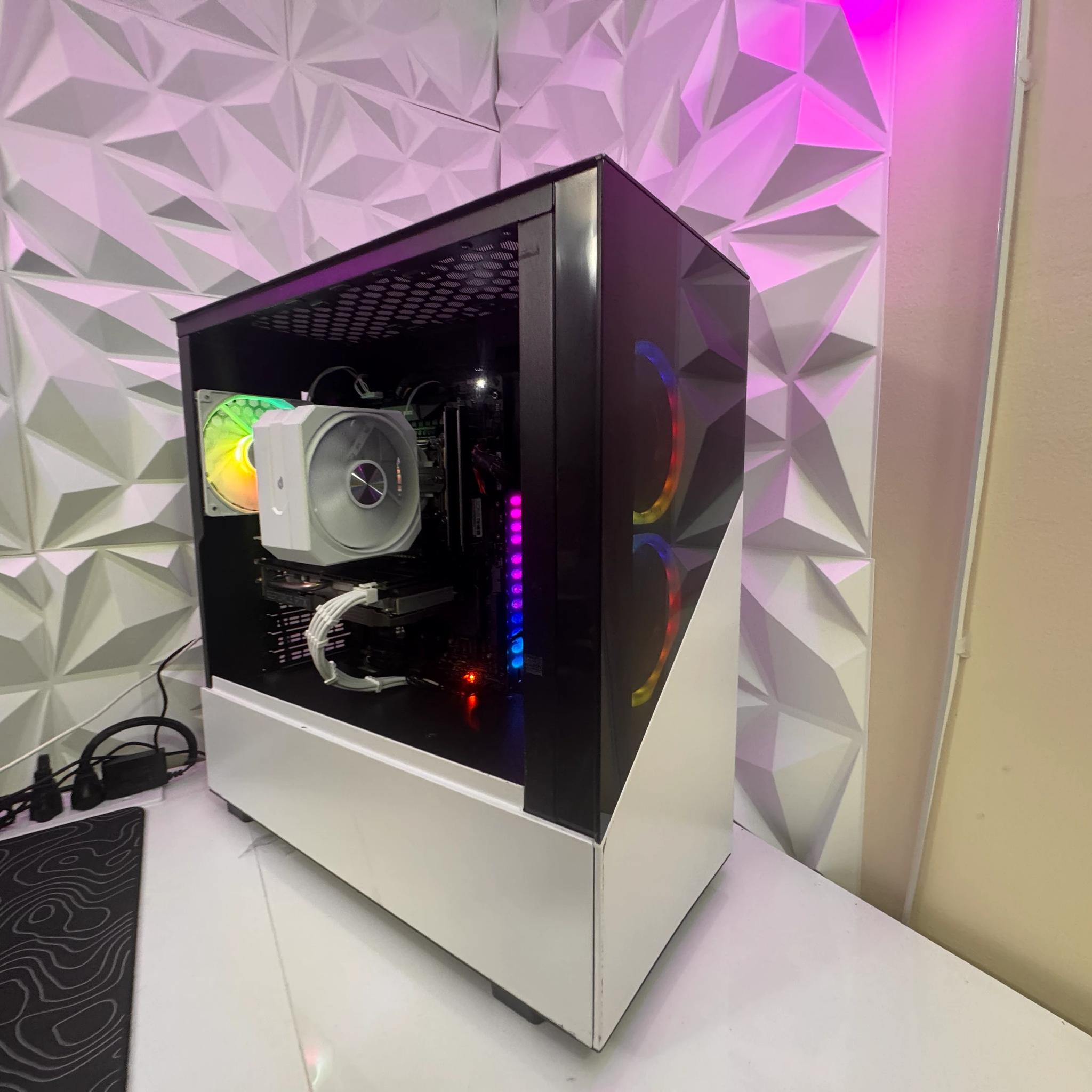 ⚪️ Clean White RTX 2060 Super 8GB + intel i7 Gaming PC | 32GB DDR4 RAM | 512GB M.2 SSD |