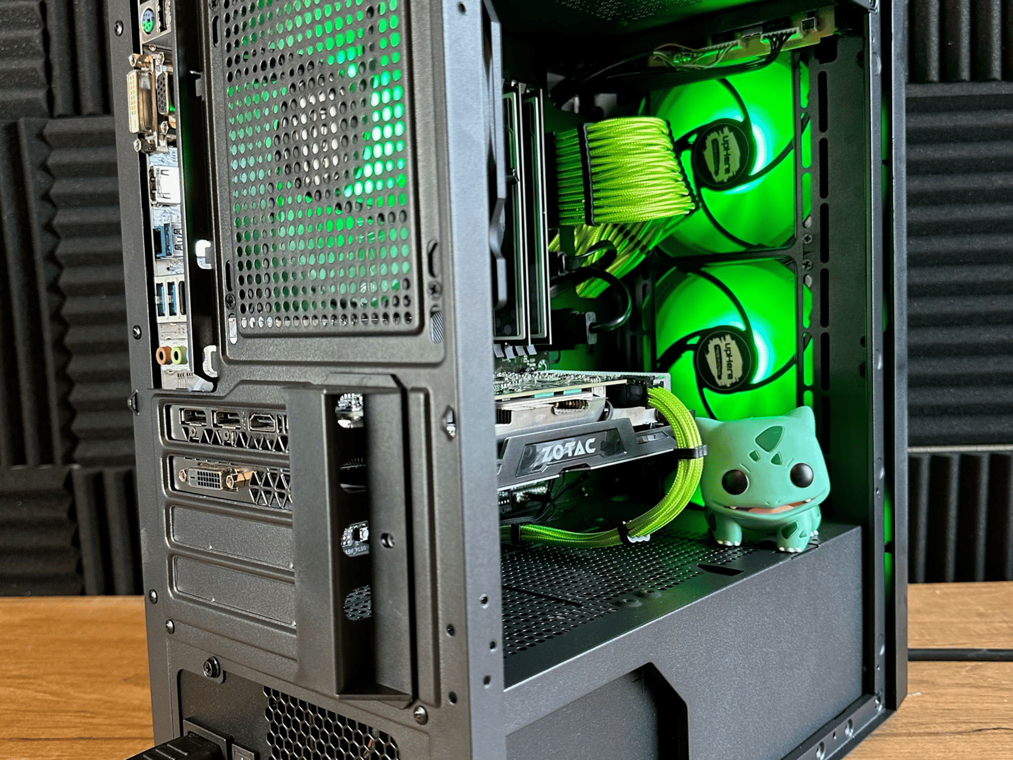 "Bulbasaur" 1060 6gb + 10100F + 16gb RAM Custom Gaming PC