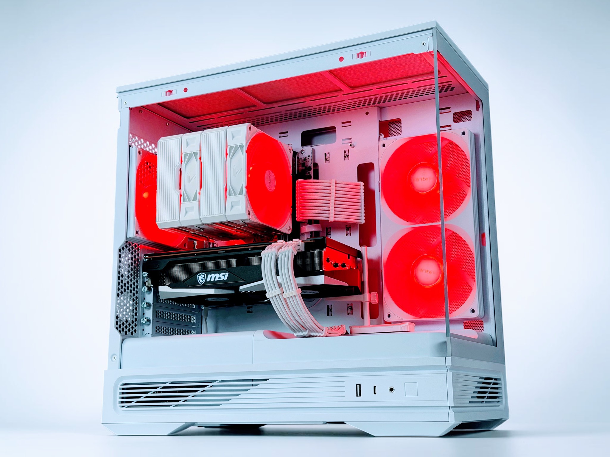 🤍🧊 Iceberg🤍🧊-Gaming PC❄️AMD RX 6700 XT 12GB❄️ AMD Ryzen 5 5500❄️16GB DDR4 RAM❄️1 TB SSD