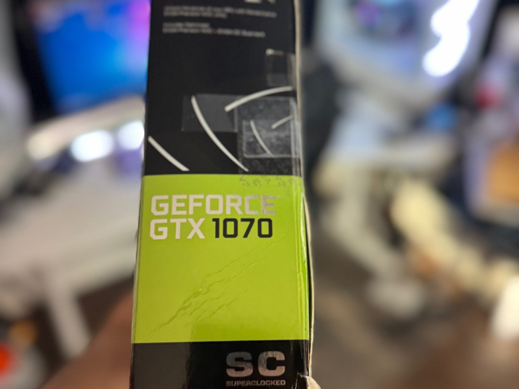 BOX ONLY - EVGA GeForce GTX 1070 ACX