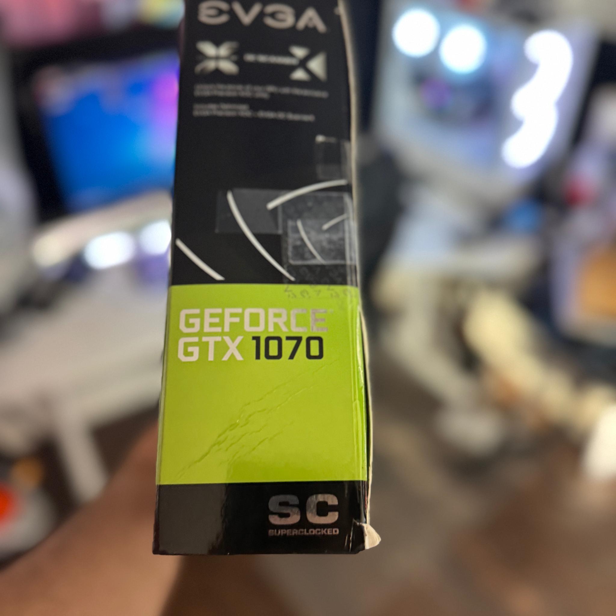 BOX ONLY - EVGA GeForce GTX 1070 ACX