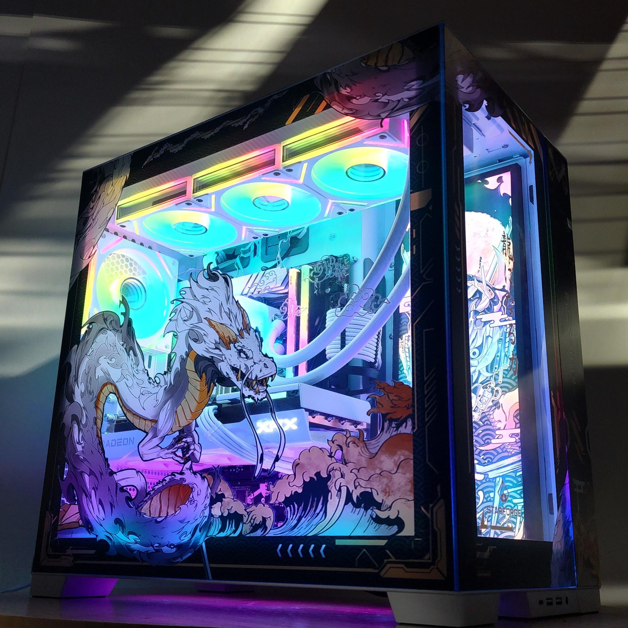 Gaming PC i9-14900KF 32GB RAM 1TB SSD RX 9060 XT 16GB Windows 11 Computer