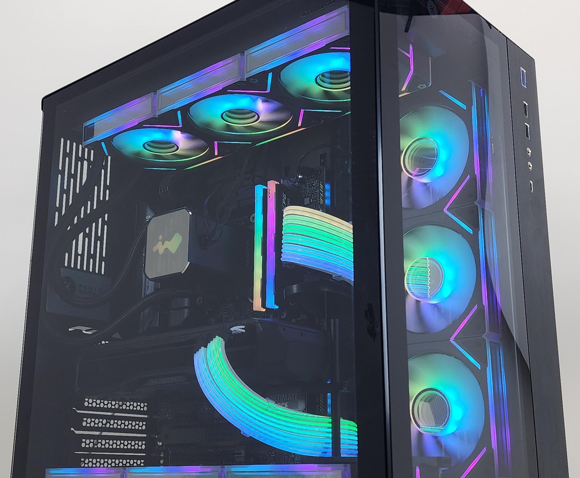 Gaming PC i7-14700KF 32GB RAM 2TB SSD RX 7900 XT 20GB Windows 11 Computer