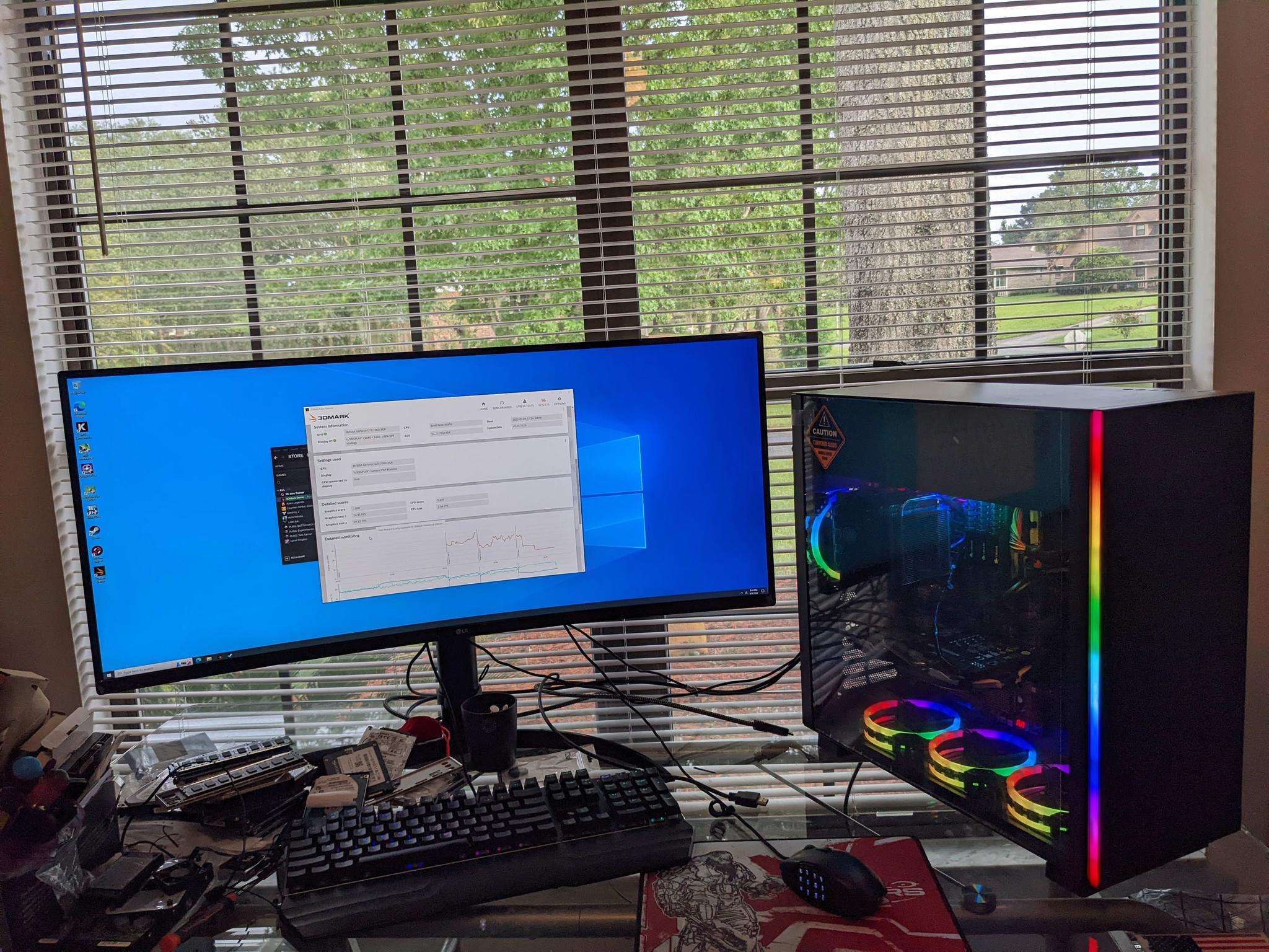 Sexxy RGB Gaming PC Xeon 16gb GTX 1060 SSD WiFi 