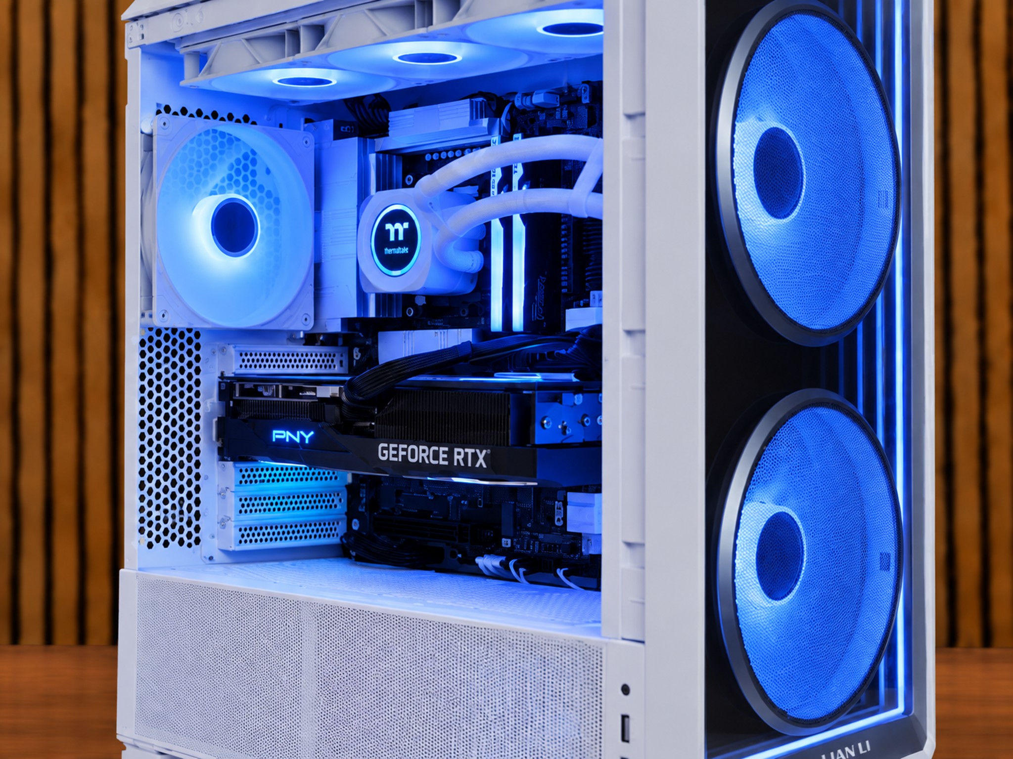 ❄ICE❄ V1 | RTX 5070TI 16GB| Ryzen 9800X3D | 32GB DDR5 | NVME | GOLD PSU | Windows 11 | LCD