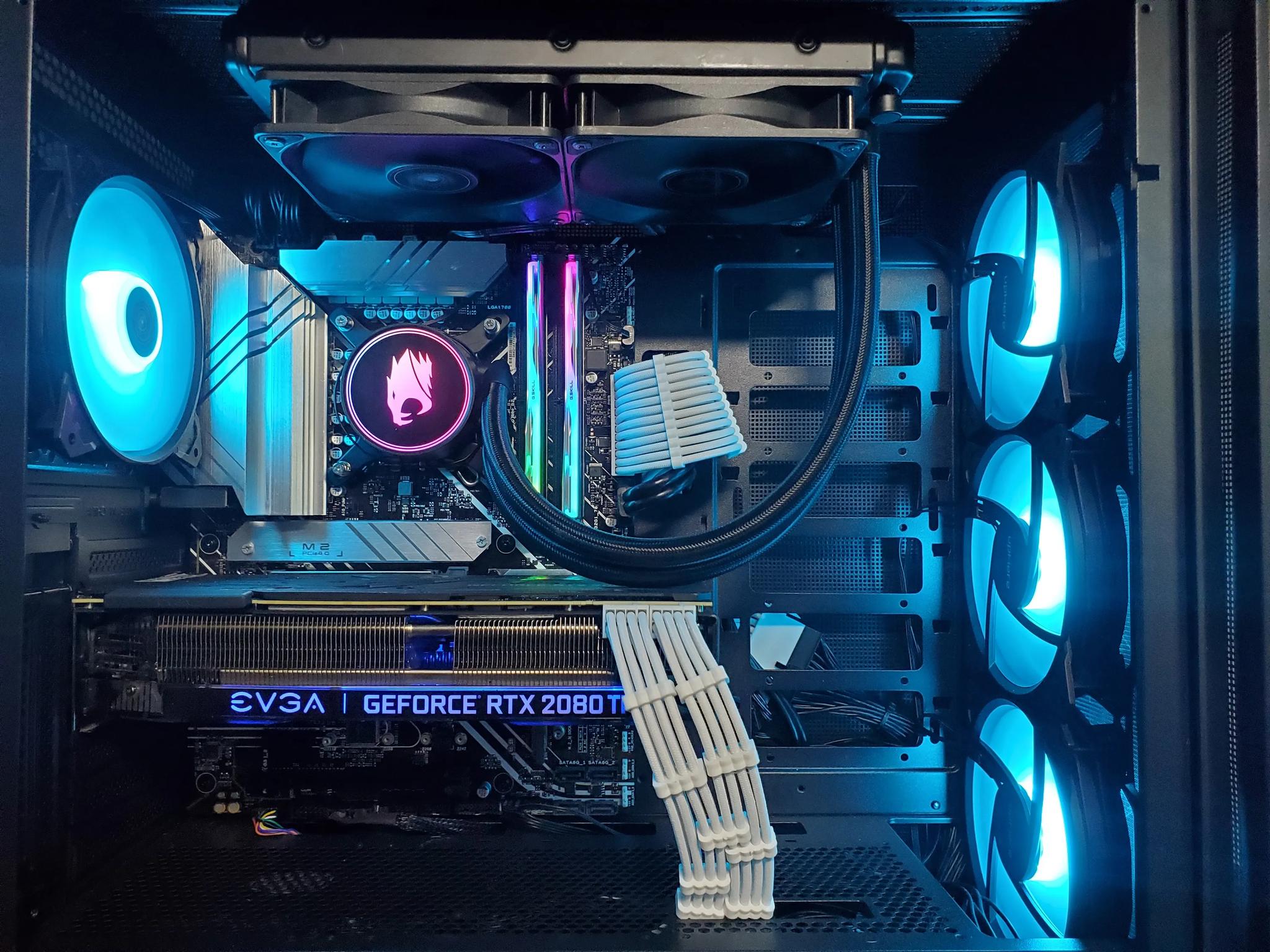 I7 12700KF/RTX 2080Ti Water Cooled Gaming PC Computer