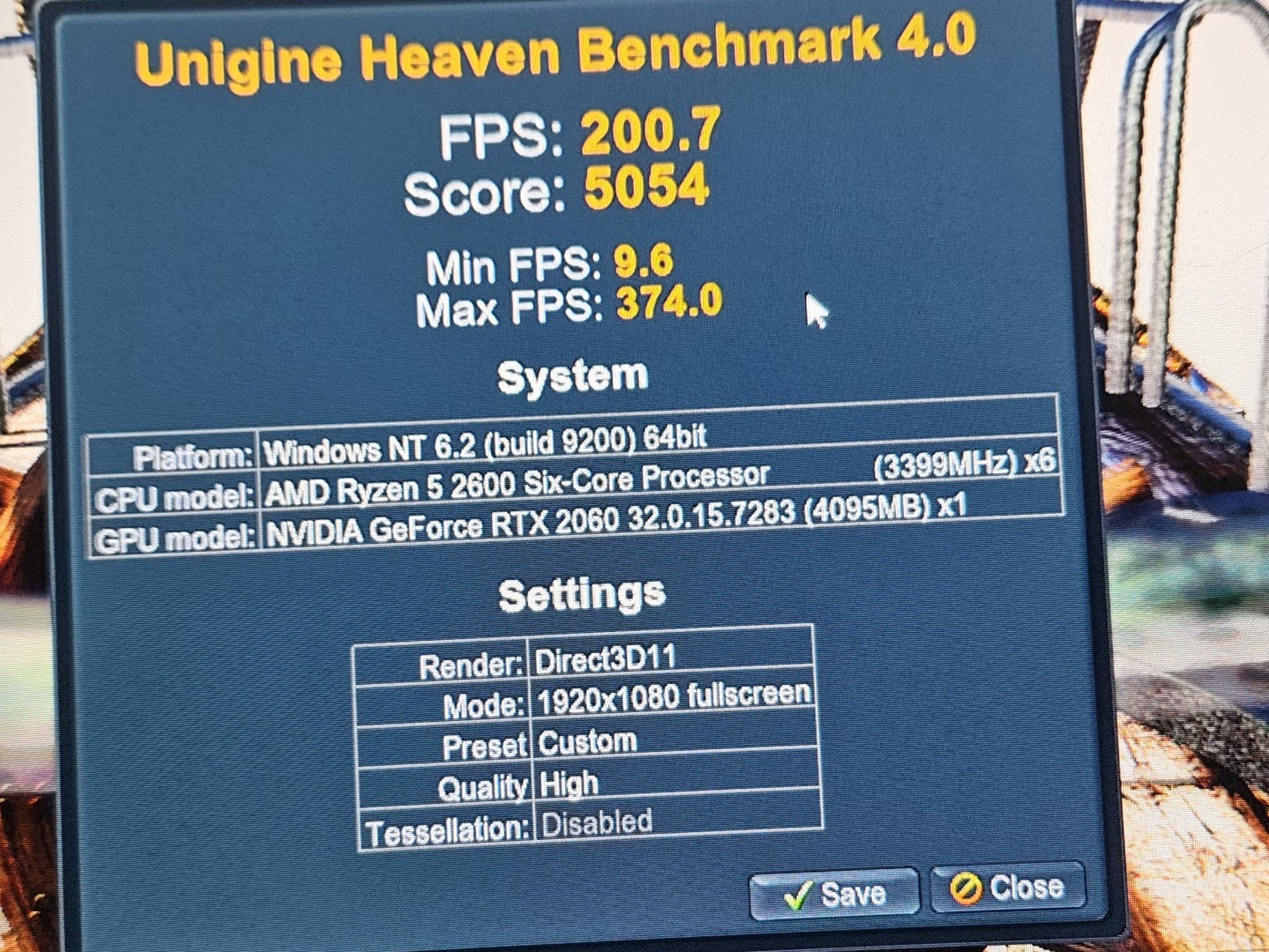 Rtx 2060 Ryzen 5 2600 16Gb Ram 1Tb SSD 1080p/1440p gaming