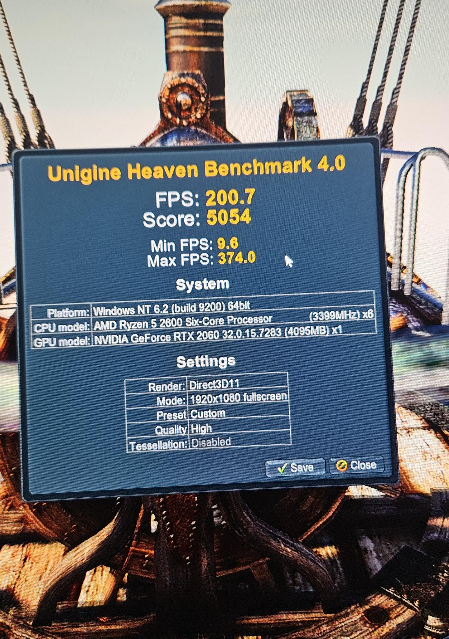 Rtx 2060 Ryzen 5 2600 16Gb Ram 1Tb SSD 1080p/1440p gaming