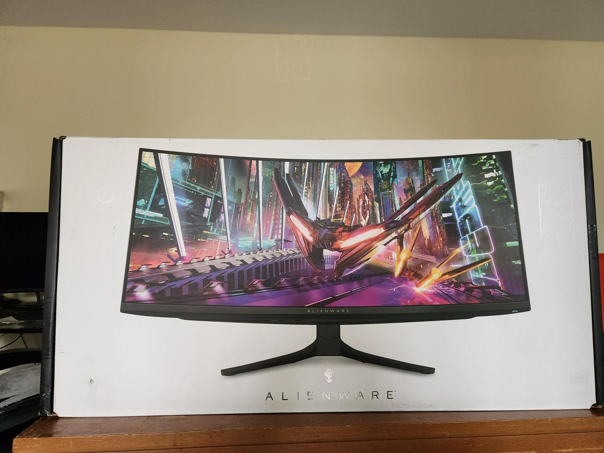 Alienware - AW3423DWF 34" QD-OLED Curved 165Hz .1-ms Ultrawide