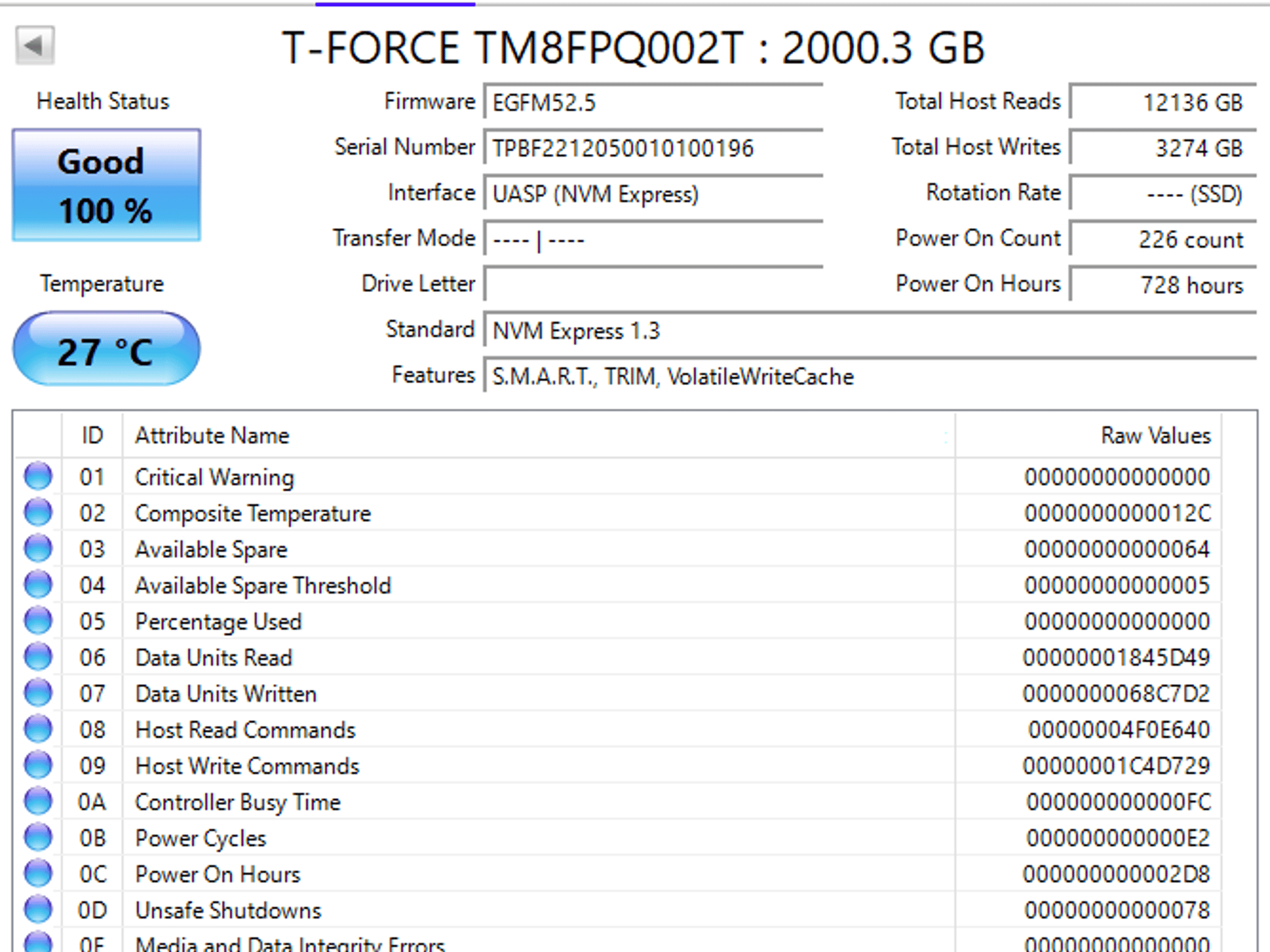 2TB Teamgroup T-Force Cardea Z44Q