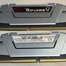 G.SKILL Ripjaws V 16GB (2x8GB) DDR4-3600 CL19 Memory Kit | Silver | Tested Working  Condition