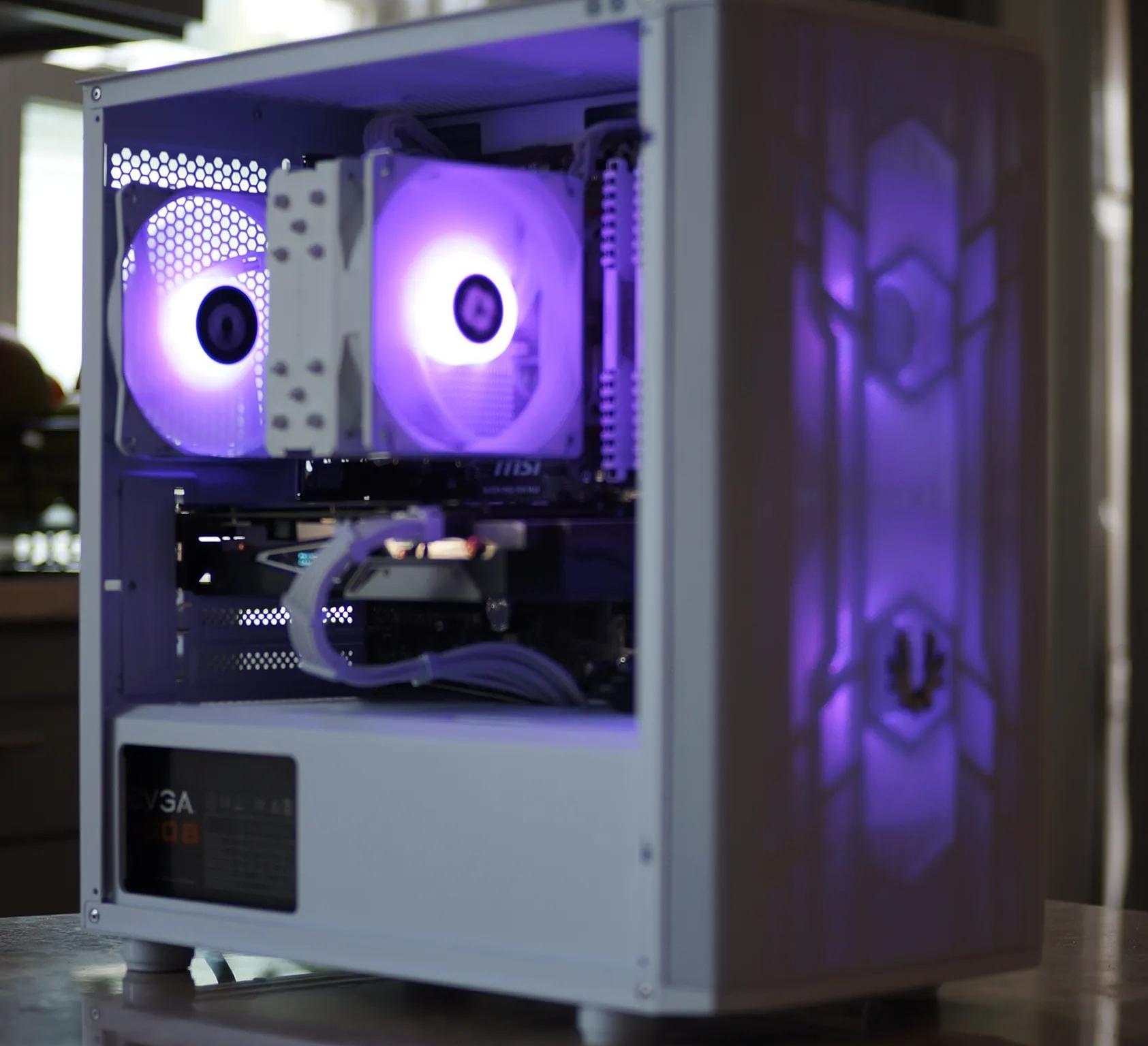 Ryzen 5 2600, RX 5500XT White Gaming/Streaming PC