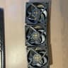 LIAN LI UNI Fan P28 120 Triple Pack Blackwith a Fan Speed Controller - P28120-3B