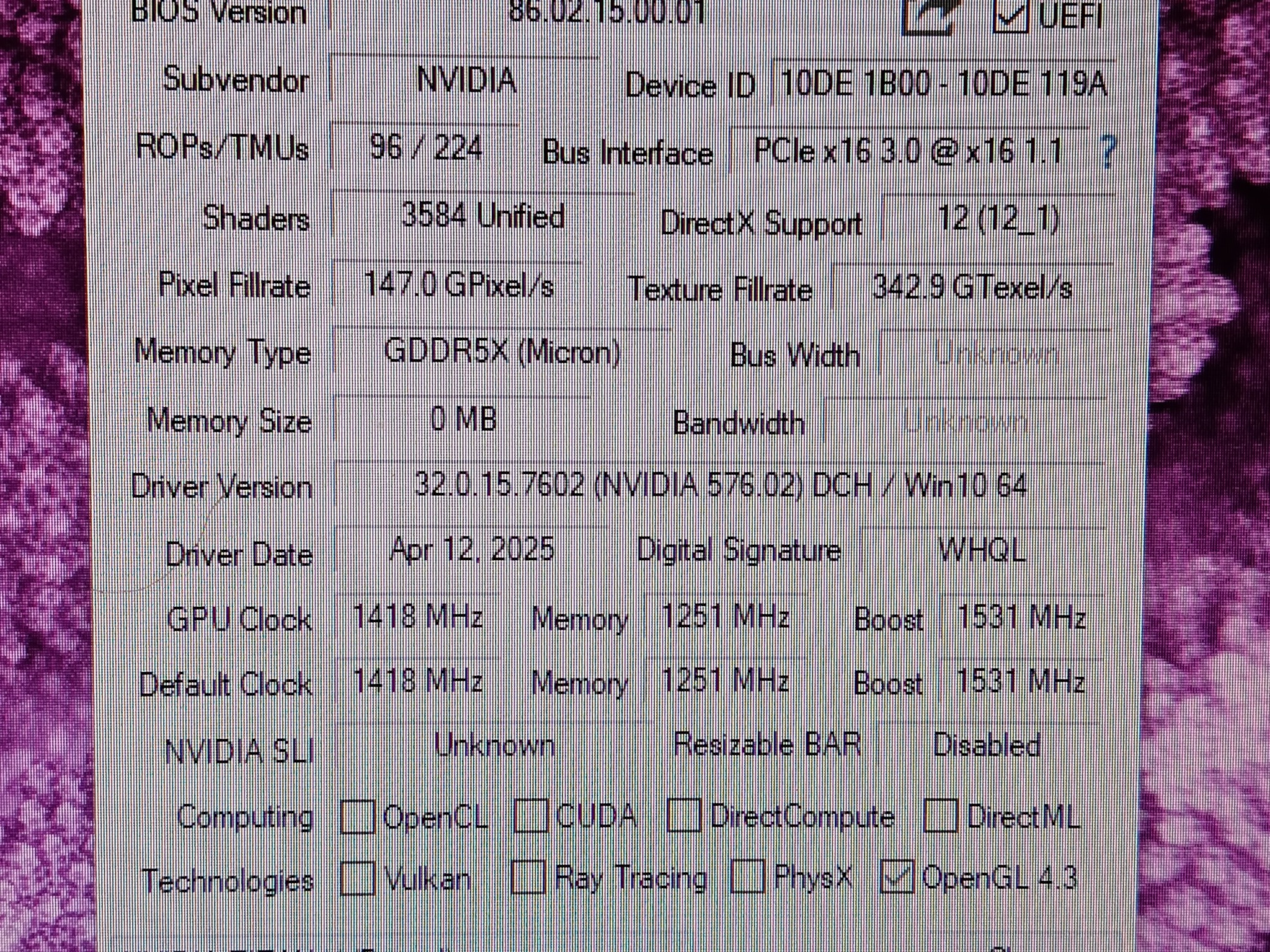 Nvidia Titan X Pascal 12GB *PLEASE READ DESCRIPTION CAREFULLY*