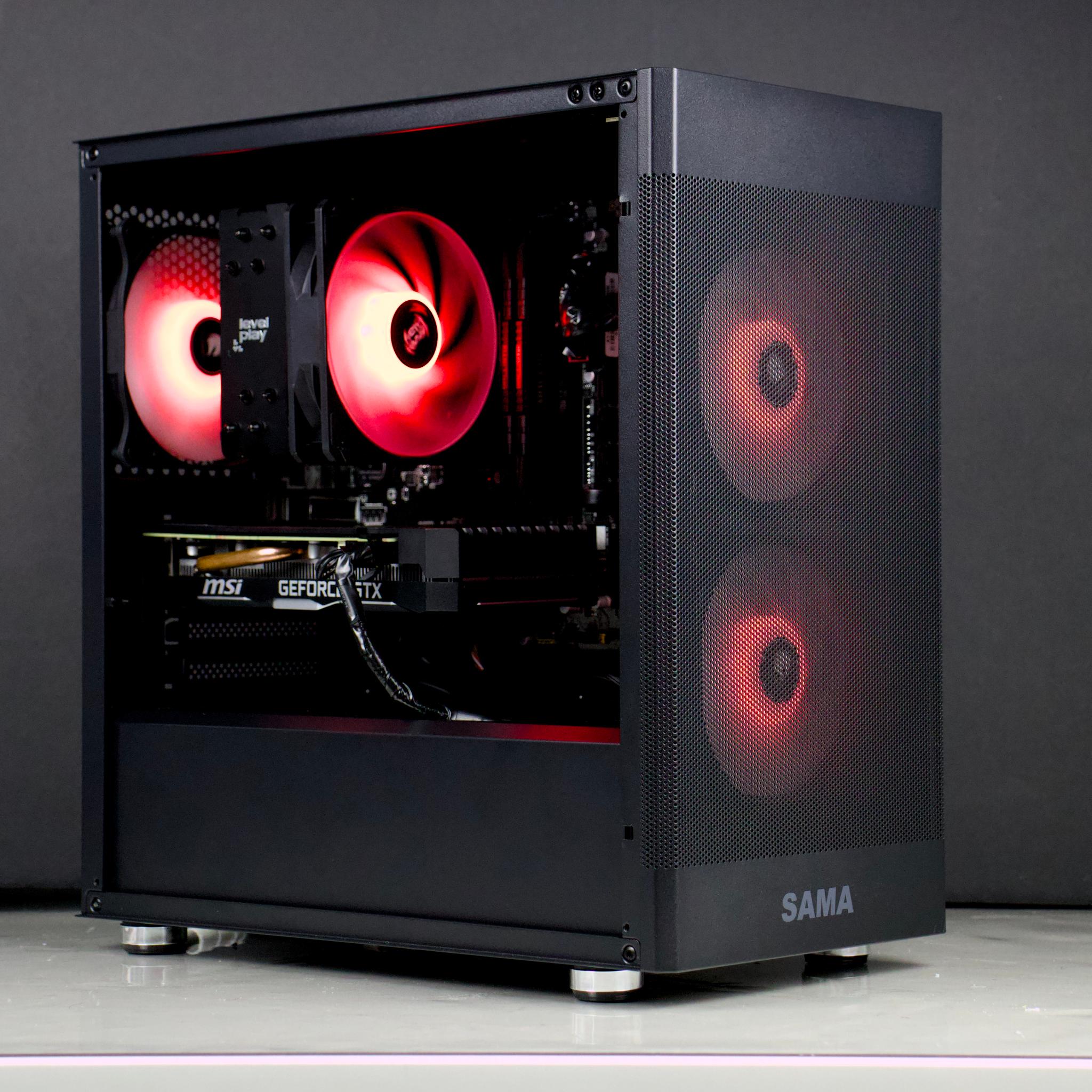⚫Powerful Value Gaming PC – Ryzen 7, GTX 1660 Super, 16GB Ram, 500GB SSD - RGB/WiFi/BlueTooth⚫