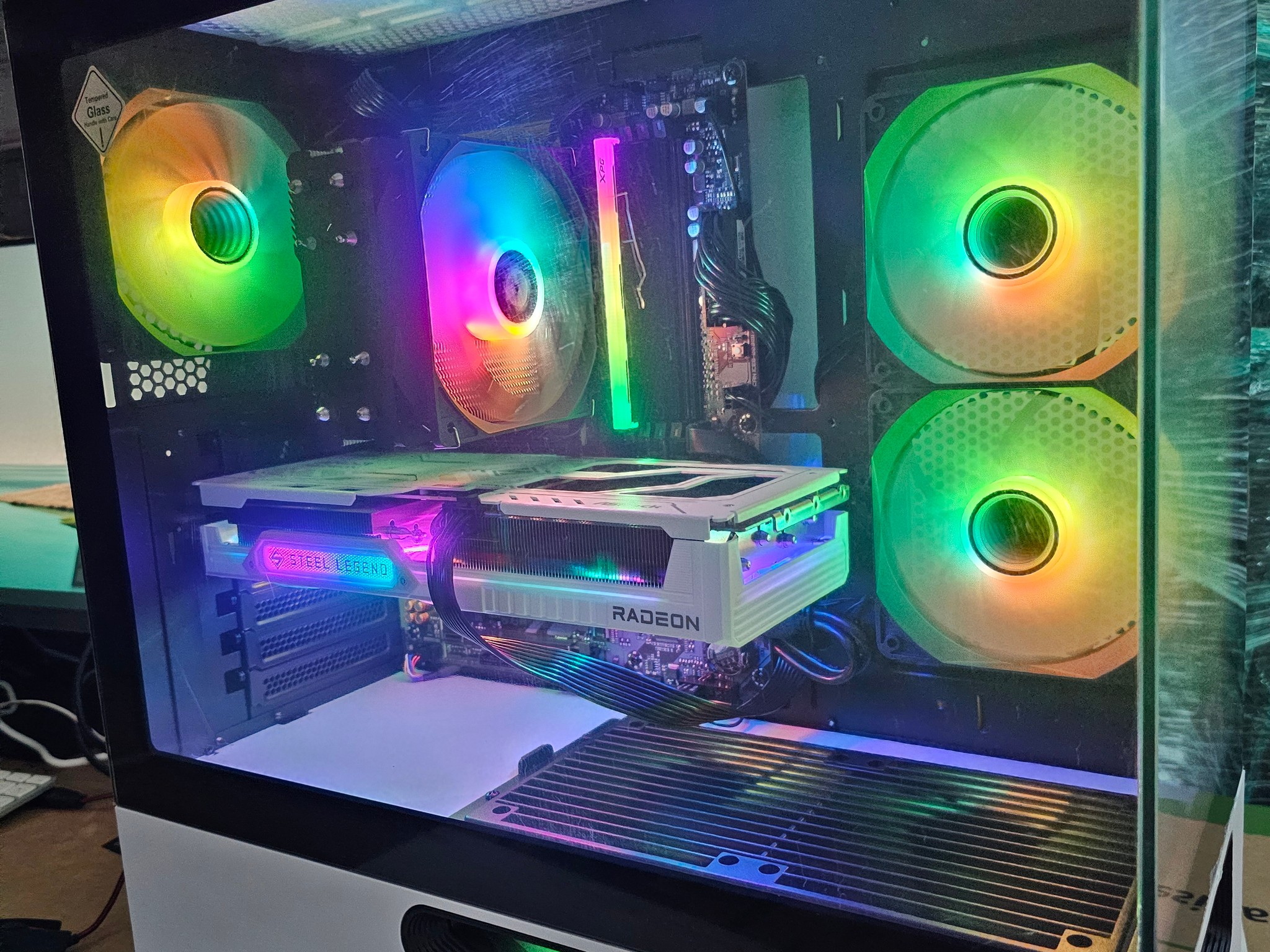 GAMING PC | RYZEN 5 7500X3D | 16GB RAM | 9060XT 8GB | 1TB SSD | WINDOWS 11 PRO |