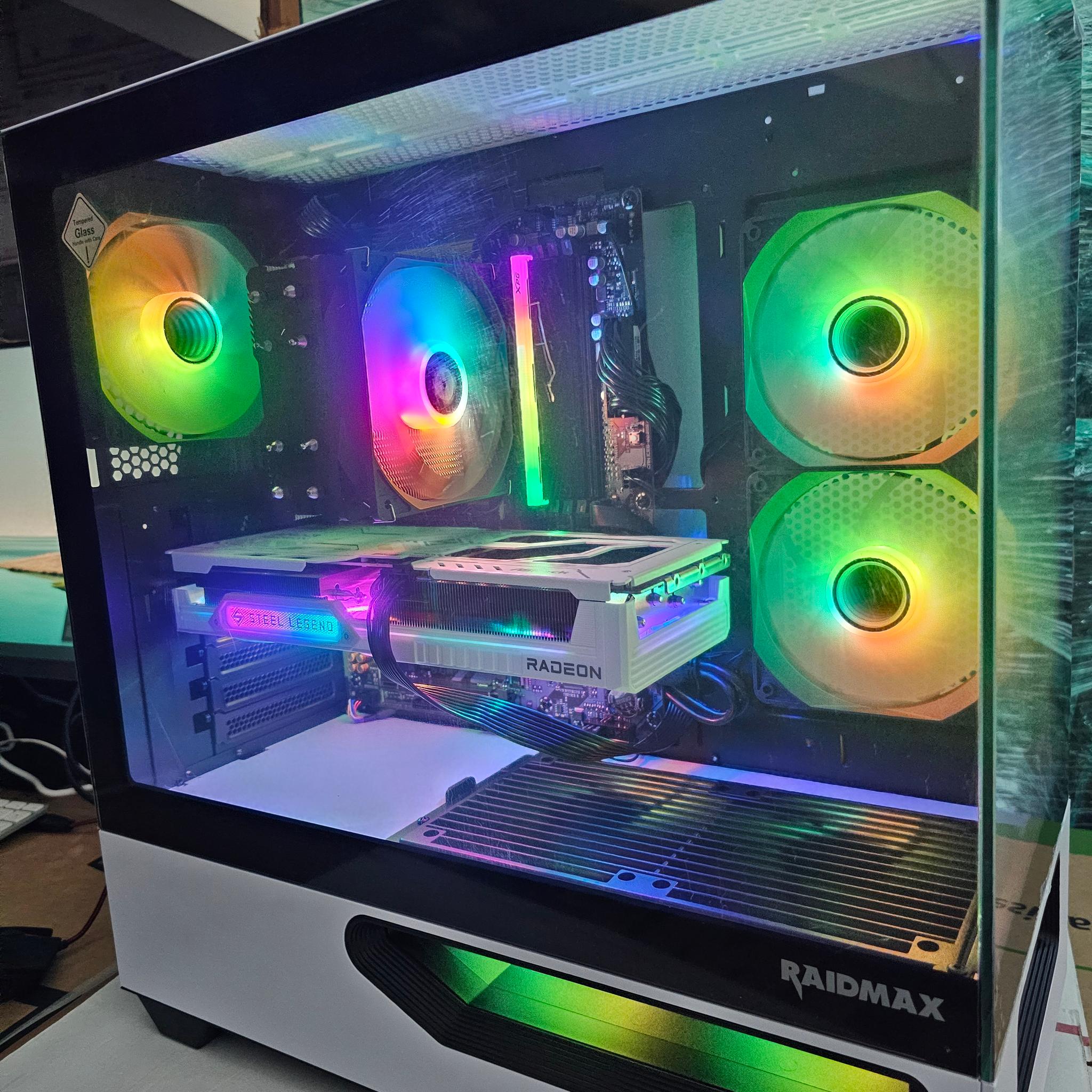 GAMING PC | RYZEN 5 7500X3D | 16GB RAM | 9060XT 8GB | 1TB SSD | WINDOWS 11 PRO |
