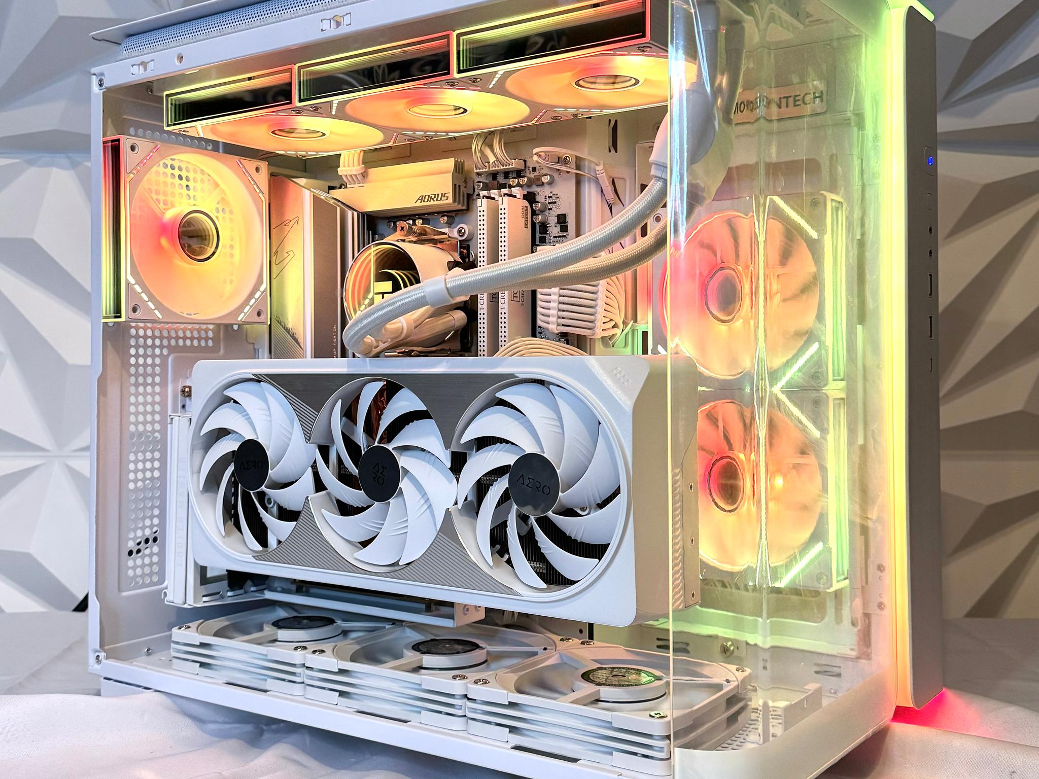 Clearance"Snow Bunny" Ryzen 7 7800X3d, 4080 super, 64gb ddr5, 2tb nvme and 4TB HDD