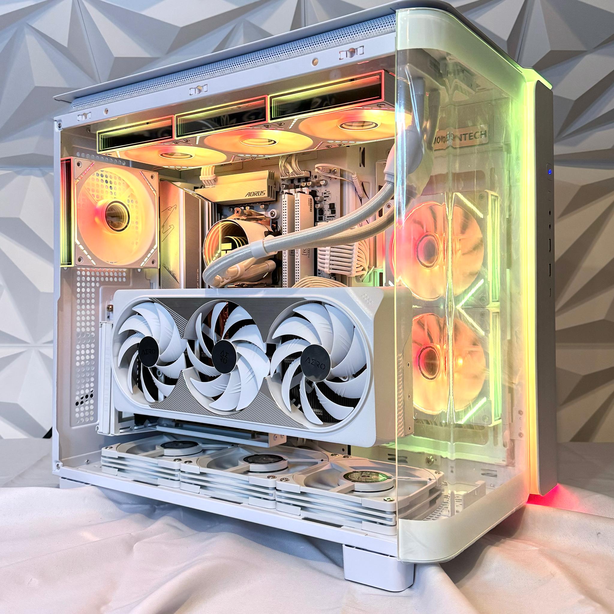 Clearance"Snow Bunny" Ryzen 7 7800X3d, 4080 super, 64gb ddr5, 2tb nvme and 4TB HDD