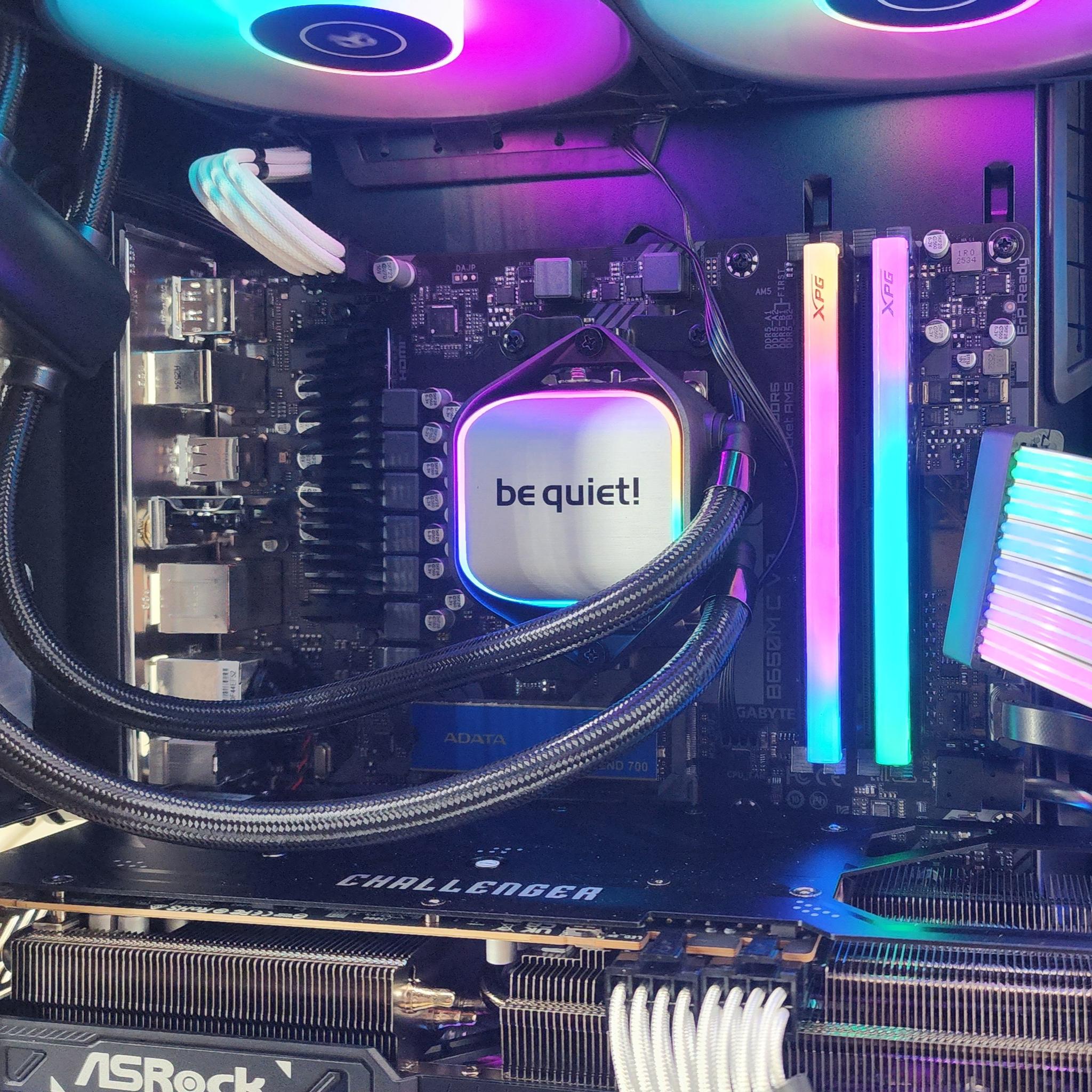 Gaming PC Ryzen 7 7800X3D 32GB RAM 1TB SSD RX 9070 XT 16GB Windows 11 Computer