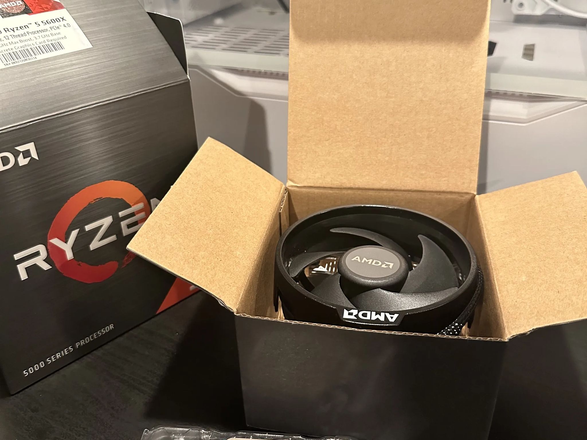 Like New! Ryzen 5 5600x W/ Wraith Stealth CPU Cooler