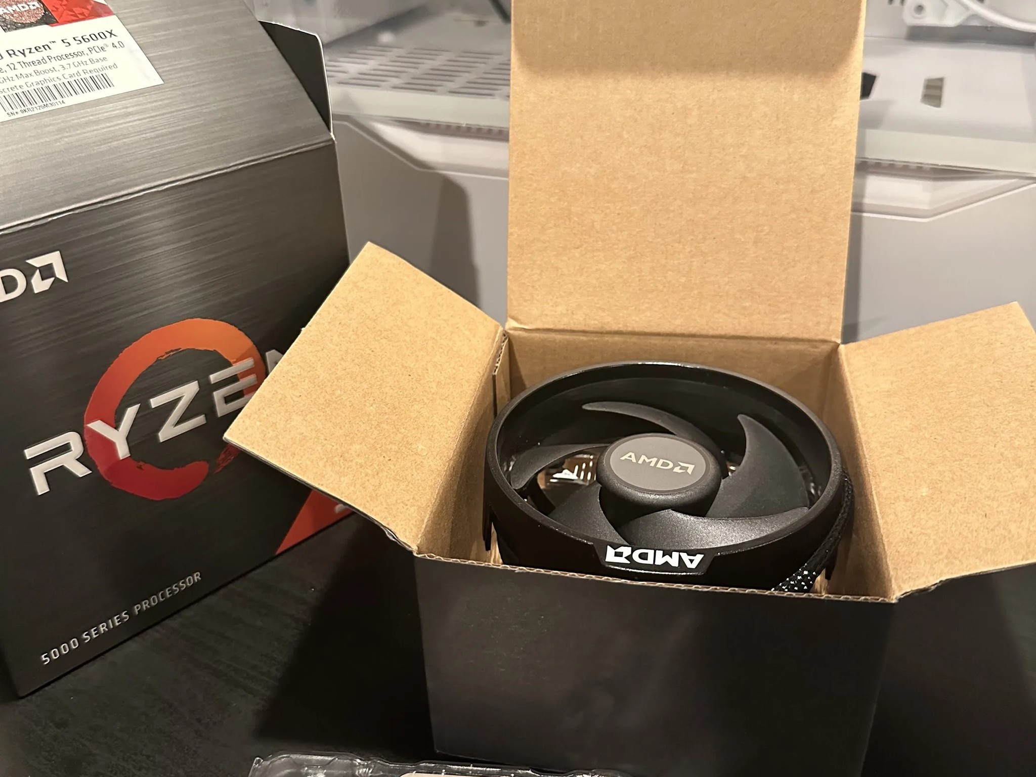 Like New! Ryzen 5 5600x W/ Wraith Stealth CPU Cooler